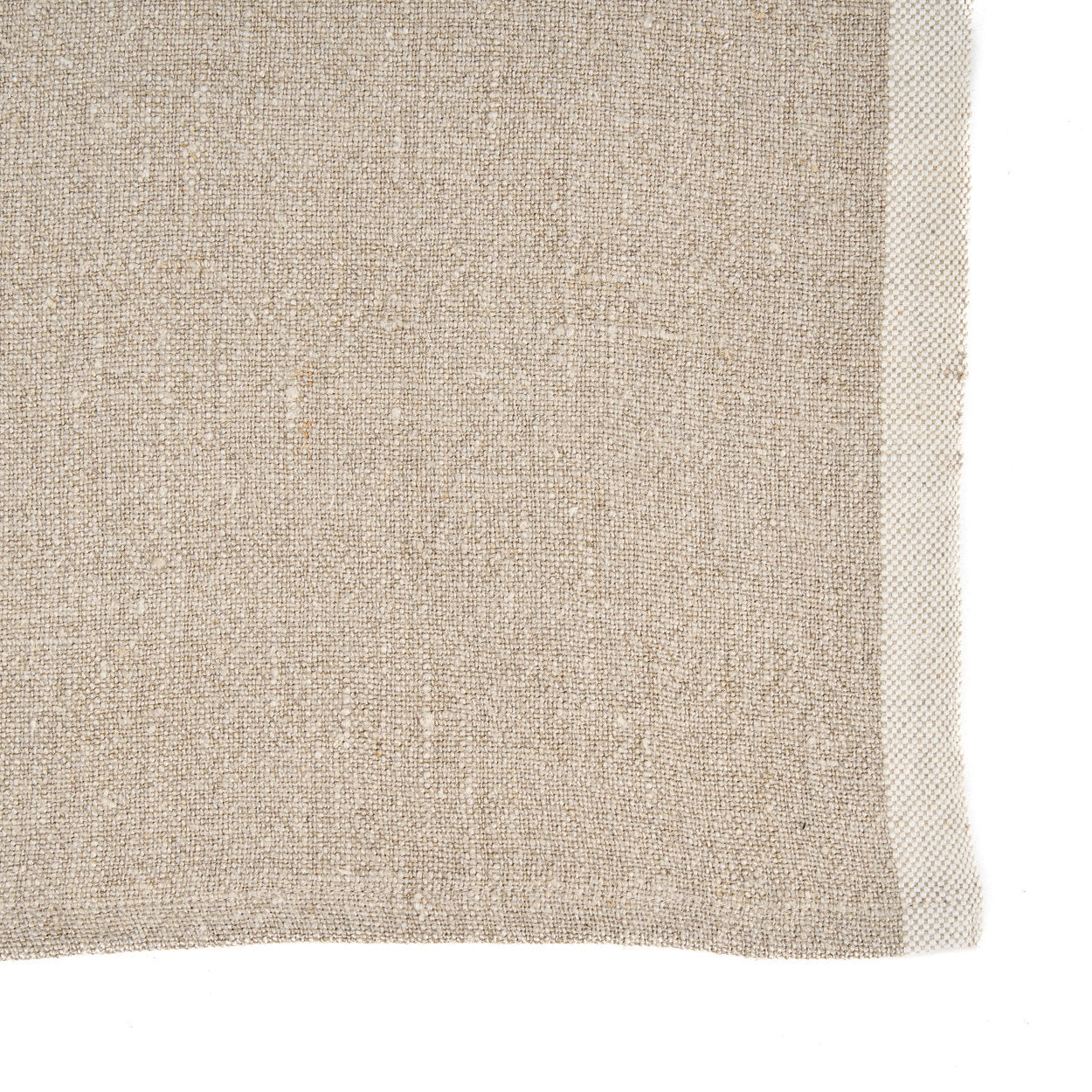 The Linen Fish Kitchen Towel - Natural White - 50x70