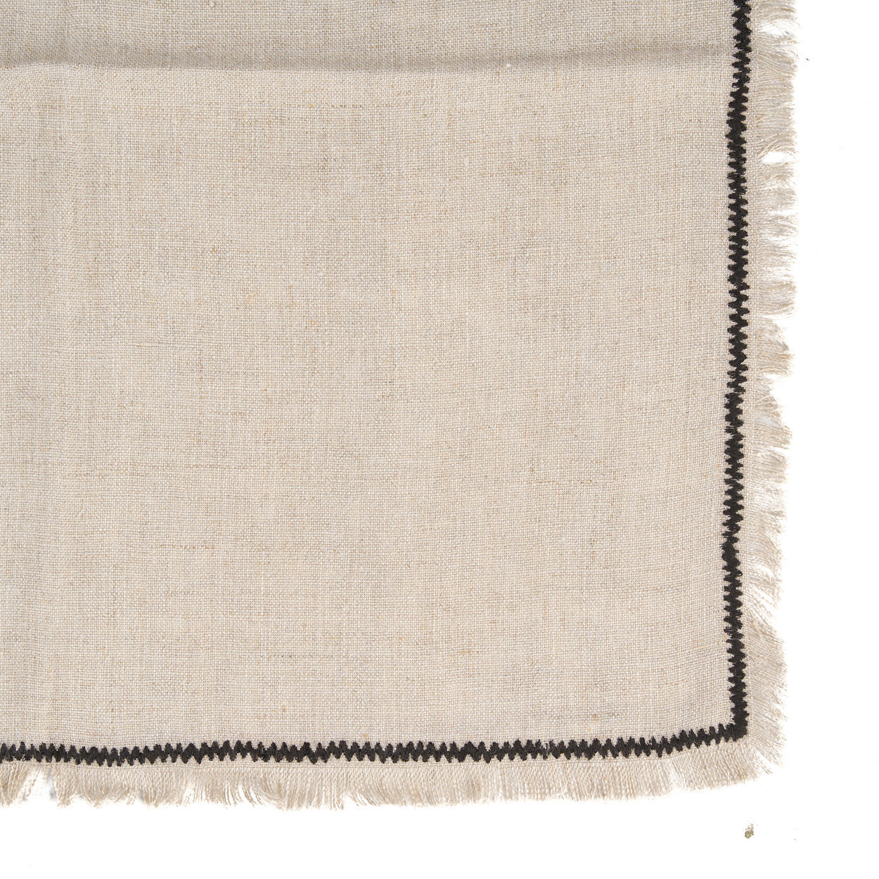 The Tuscany Napkin - Natural Black - 45x45