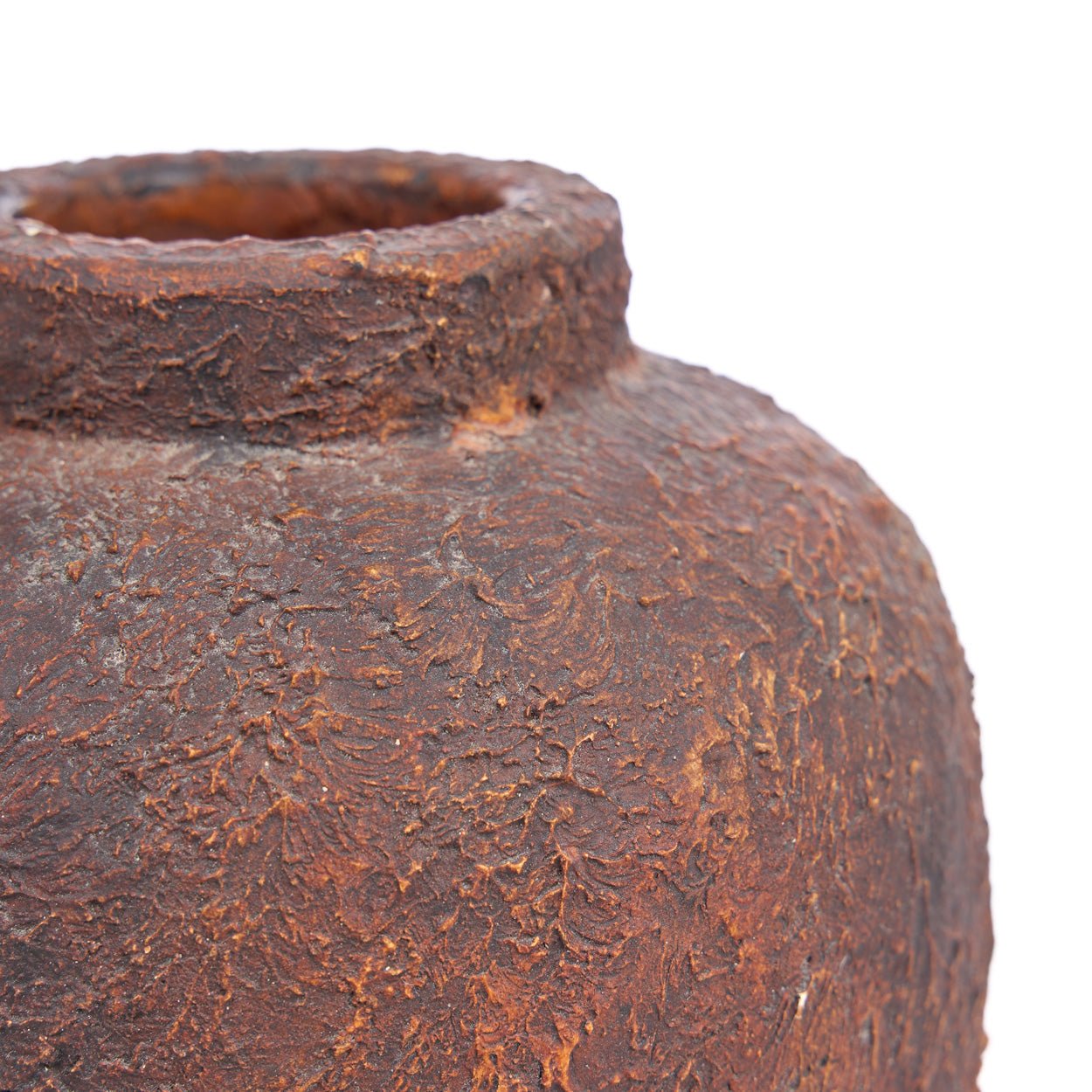 The Clay Echo Vase - Burgundy - S - Bambuá