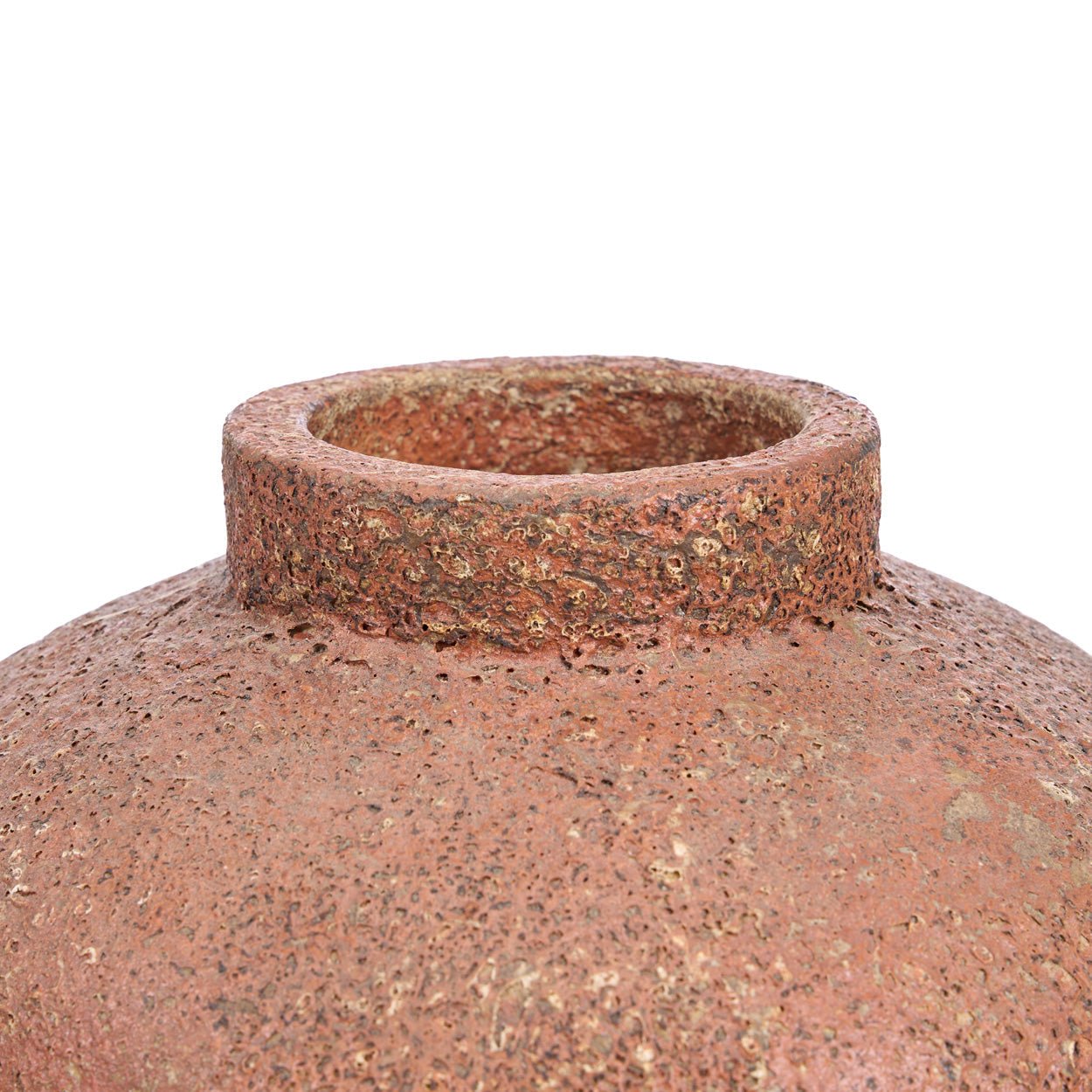 The Clay Echo Vase - Terracotta - L - Bambuá