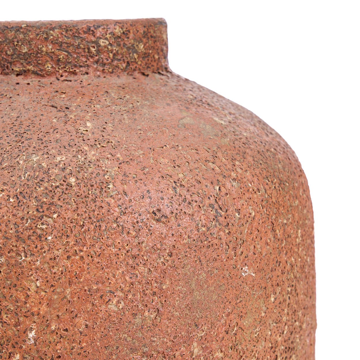 The Clay Echo Vase - Terracotta - L - Bambuá