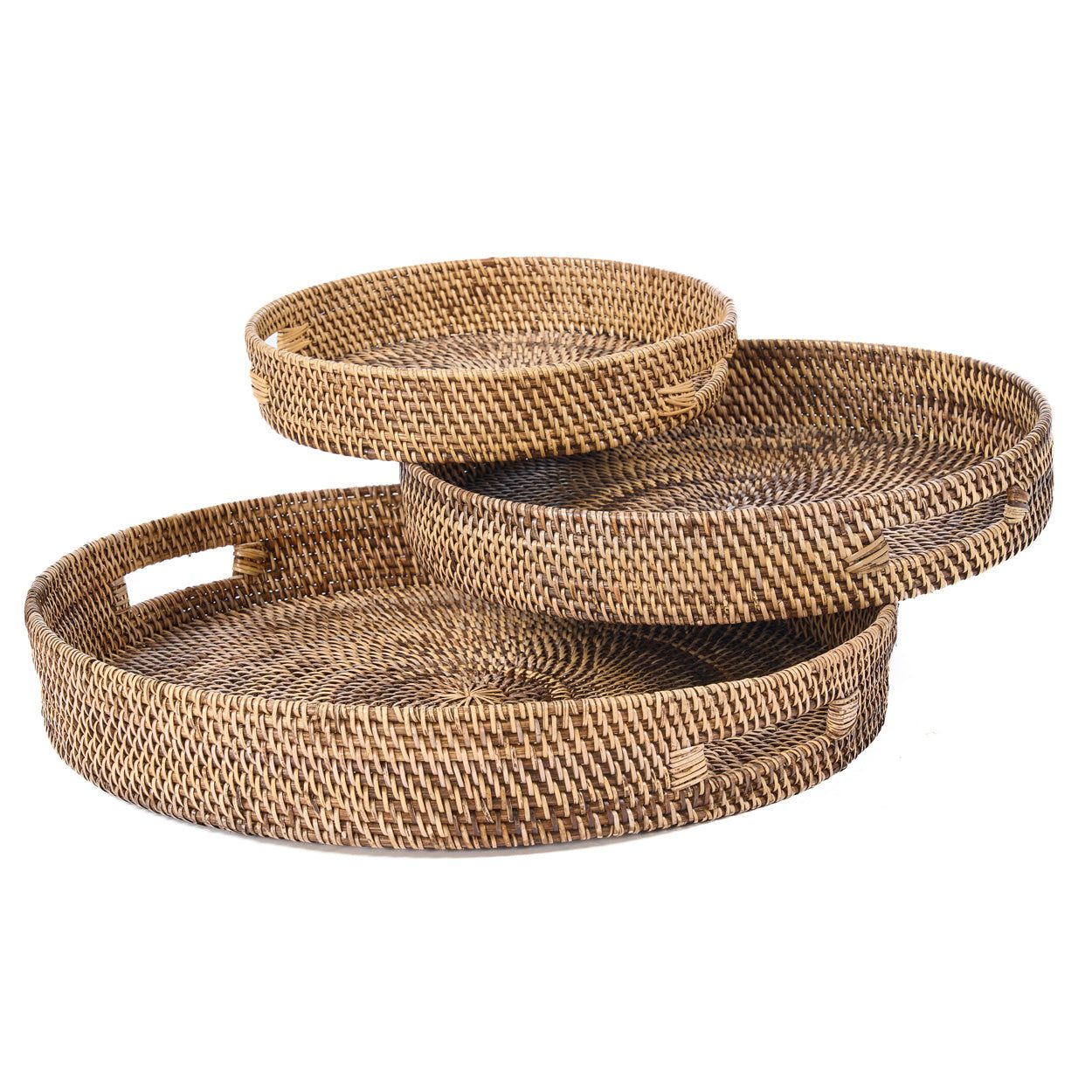 The Carry-All Tray Natural Brown M