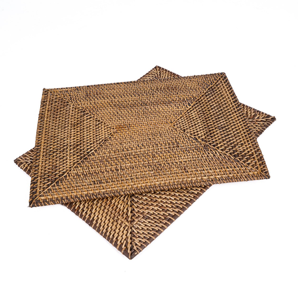 The Colonial Rectangular Placemat - Natural Brown - Bambuá