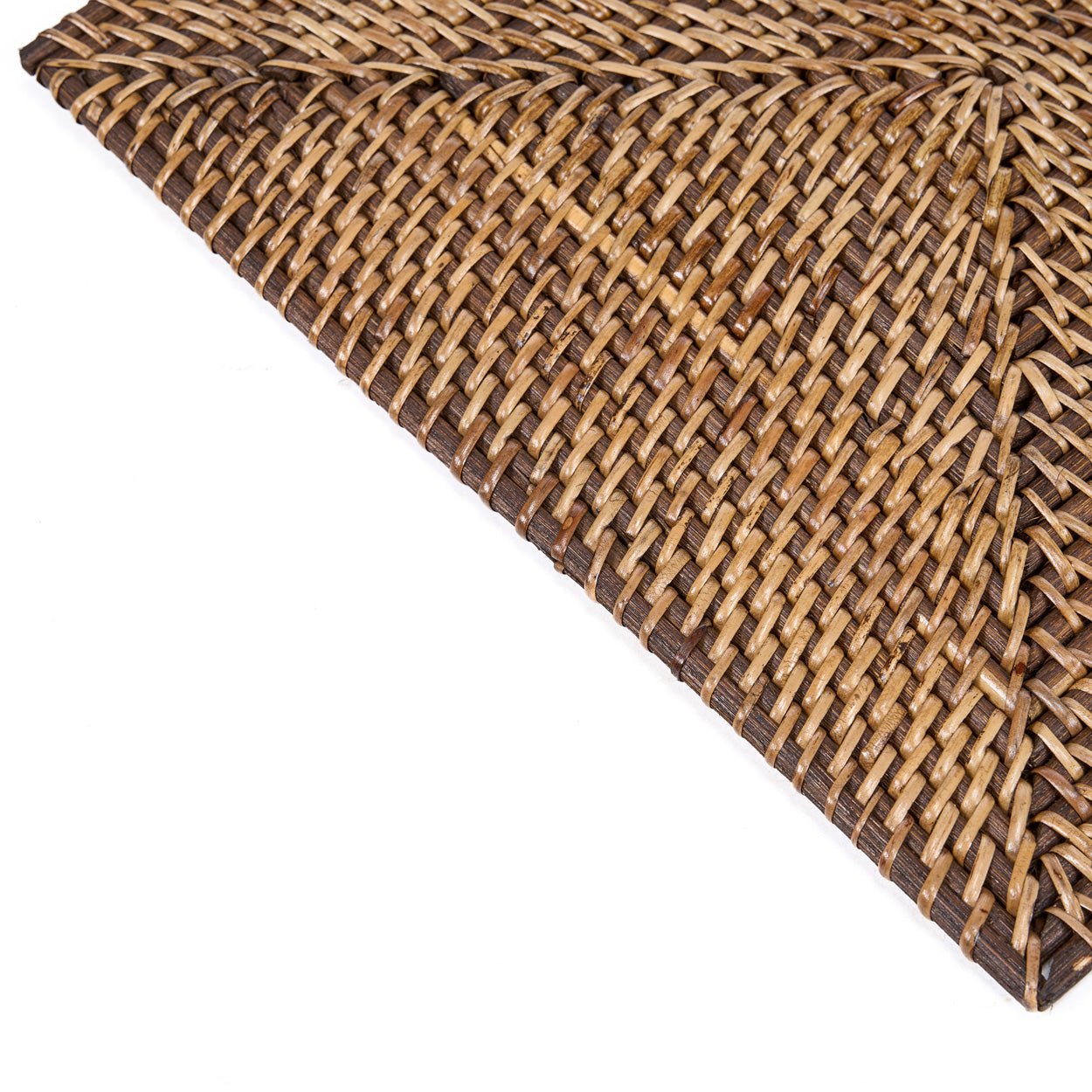 The Colonial Rectangular Placemat - Natural Brown - Bambuá