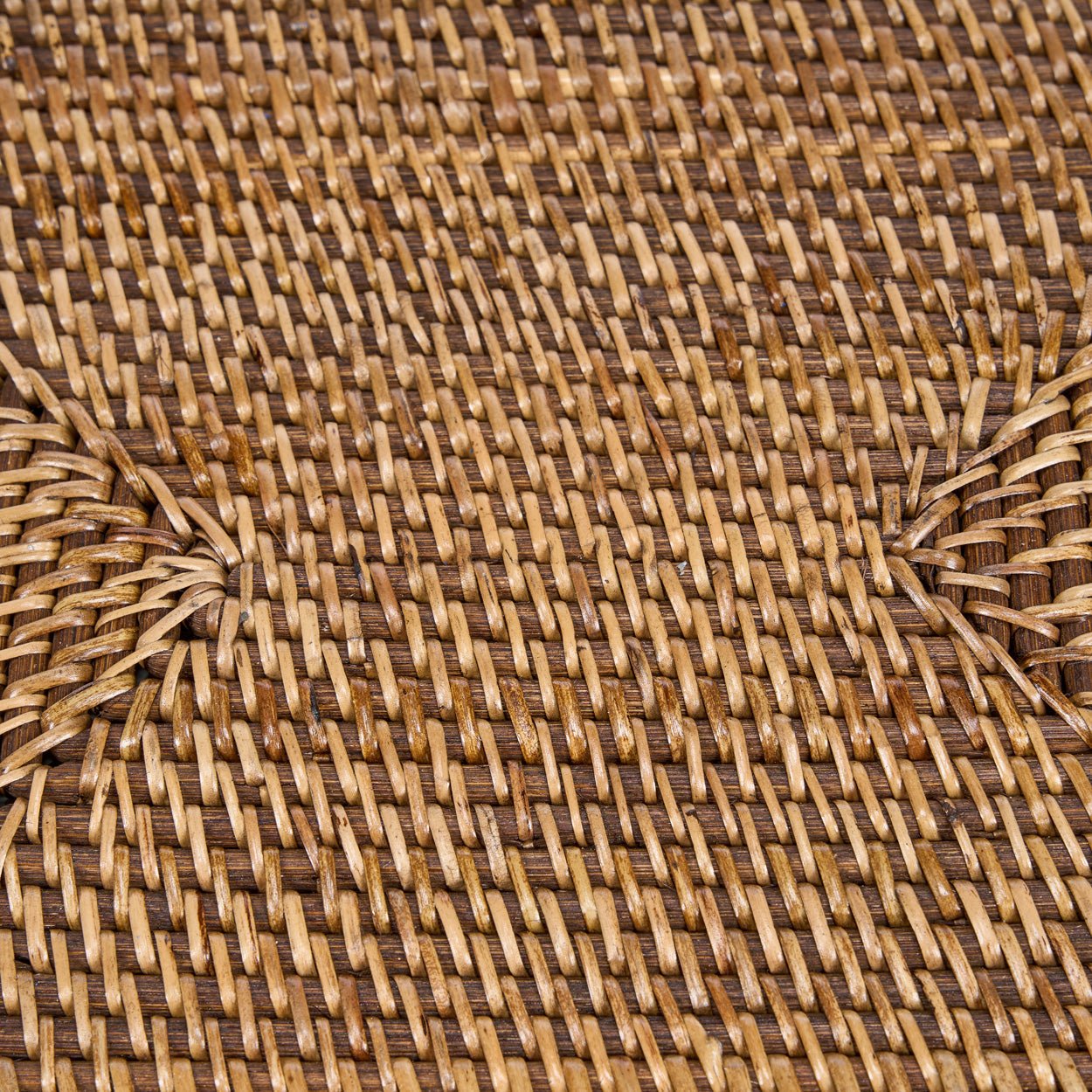 The Colonial Rectangular Placemat - Natural Brown - Bambuá