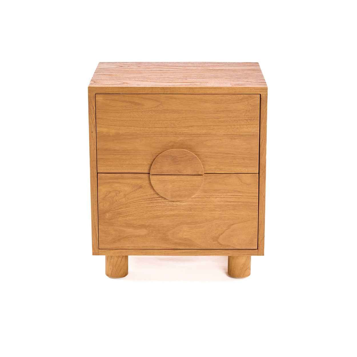 The Eclipse Nightstand - Natural - Bambuá