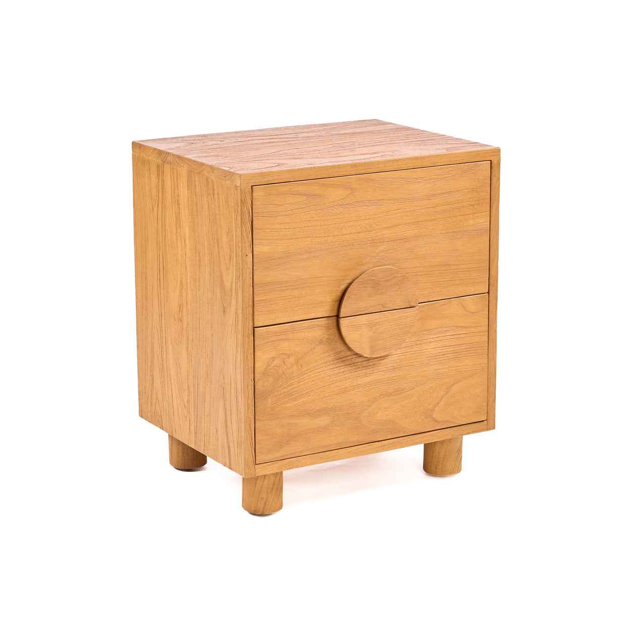 The Eclipse Nightstand - Natural - Bambuá