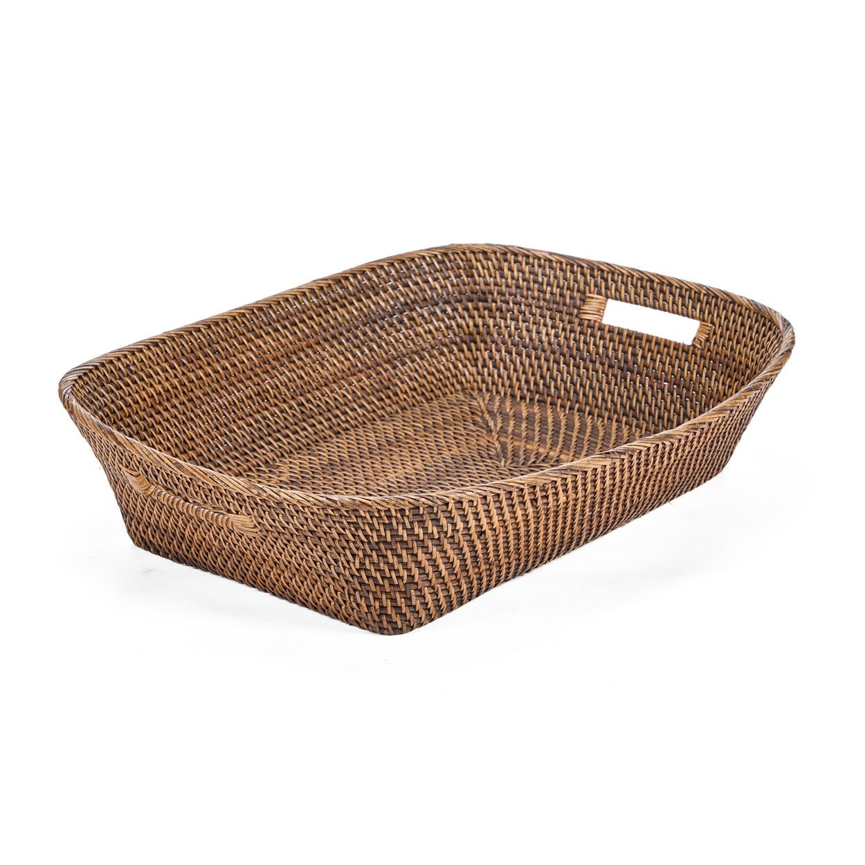 The Hannah Laundry Basket Natural Brown M