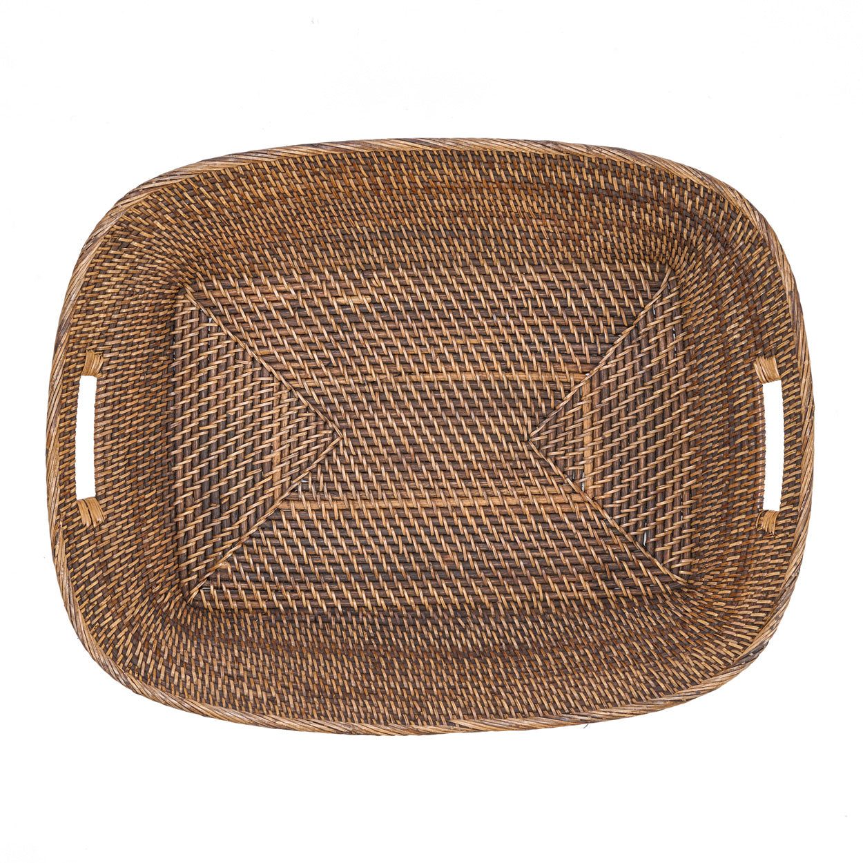 The Hannah Laundry Basket Natural Brown M