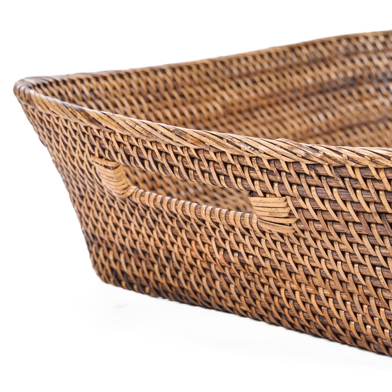 The Hannah Laundry Basket Natural Brown M