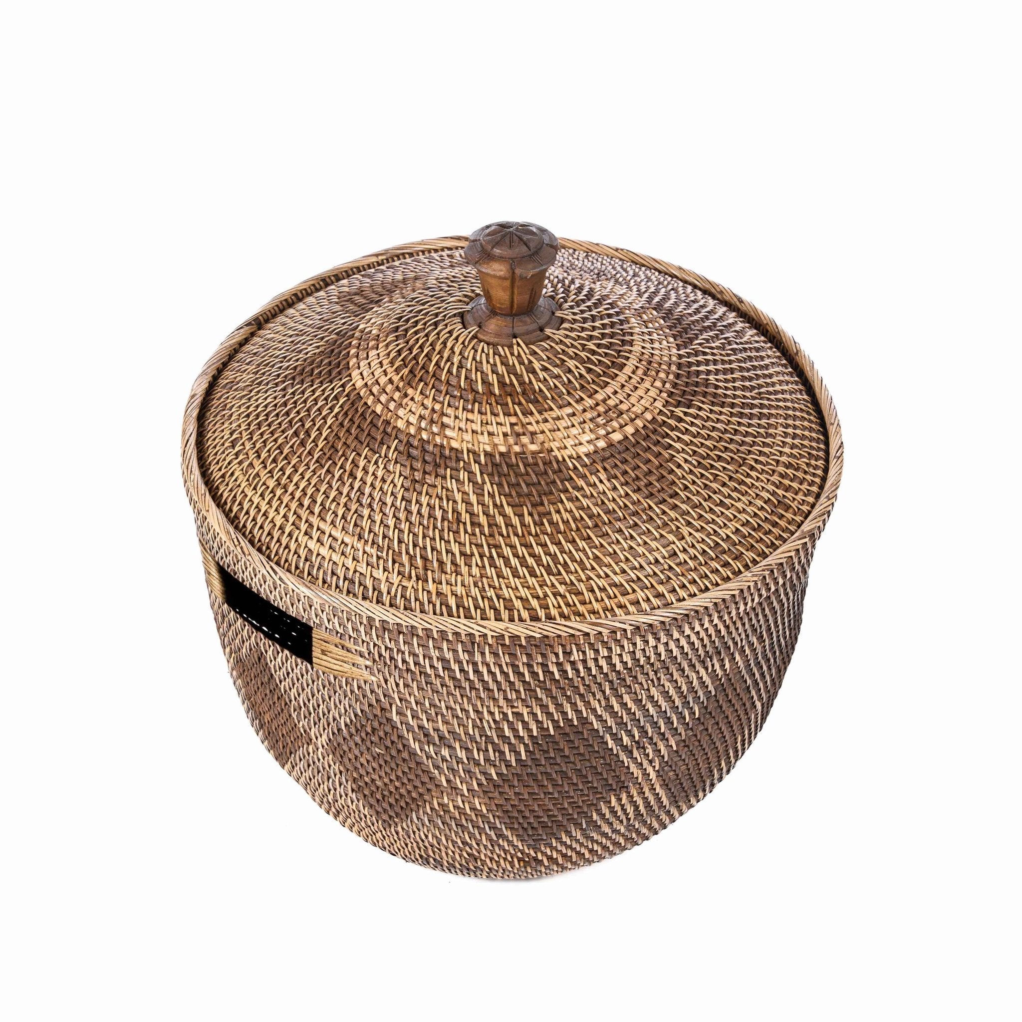 The Storage Crown Basket - Natural Brown - Bambuá