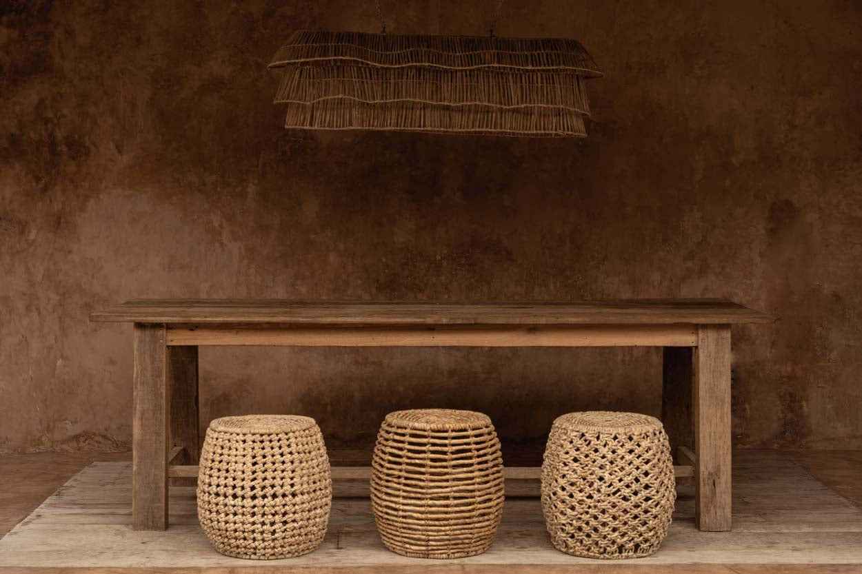 The Gustih Stool - Natural - Bambuá