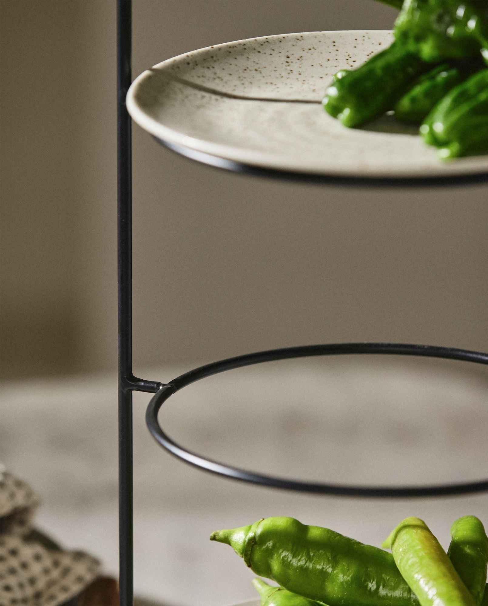 PRIMULA serving stand - black