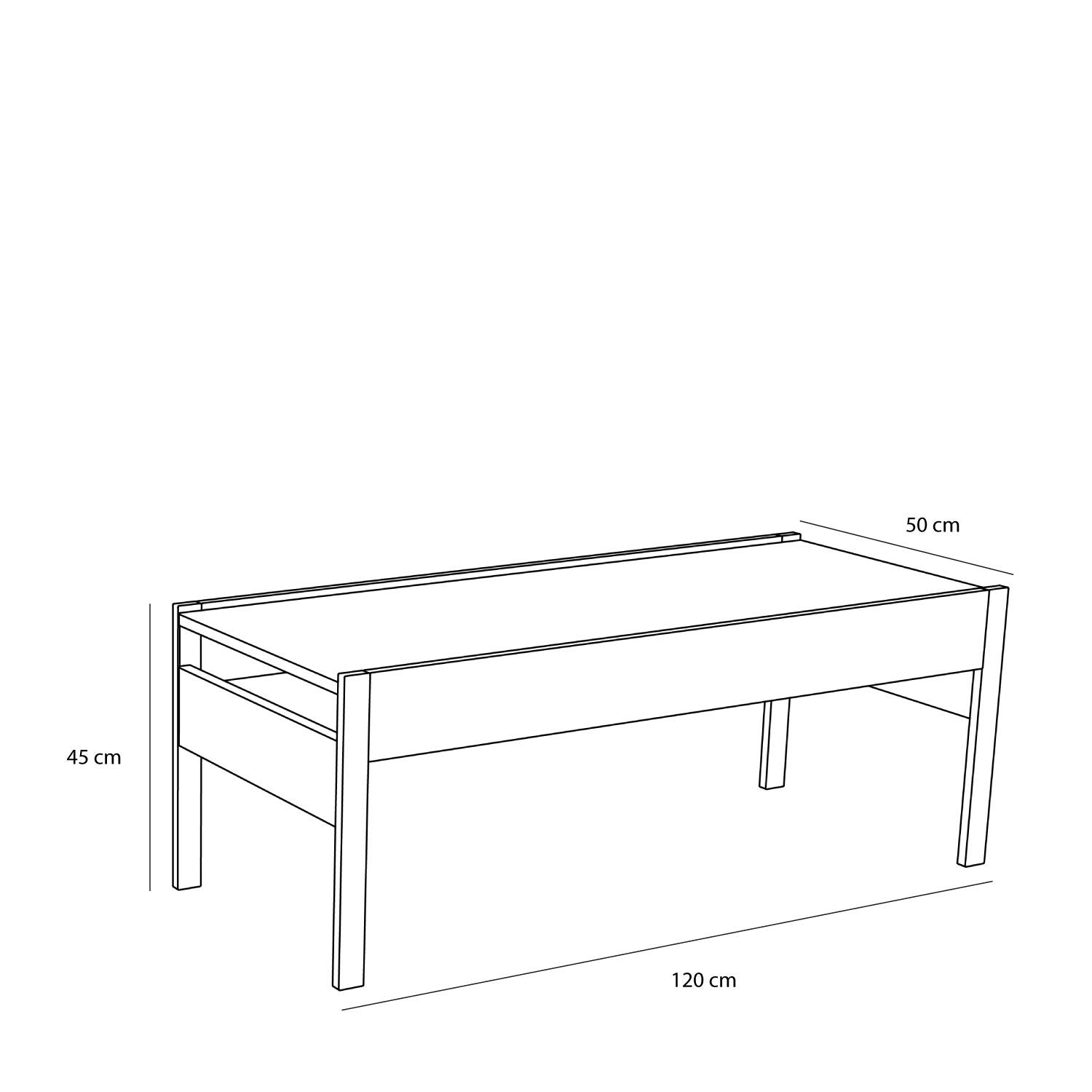Forma Coffee Table Natural - Bambuá