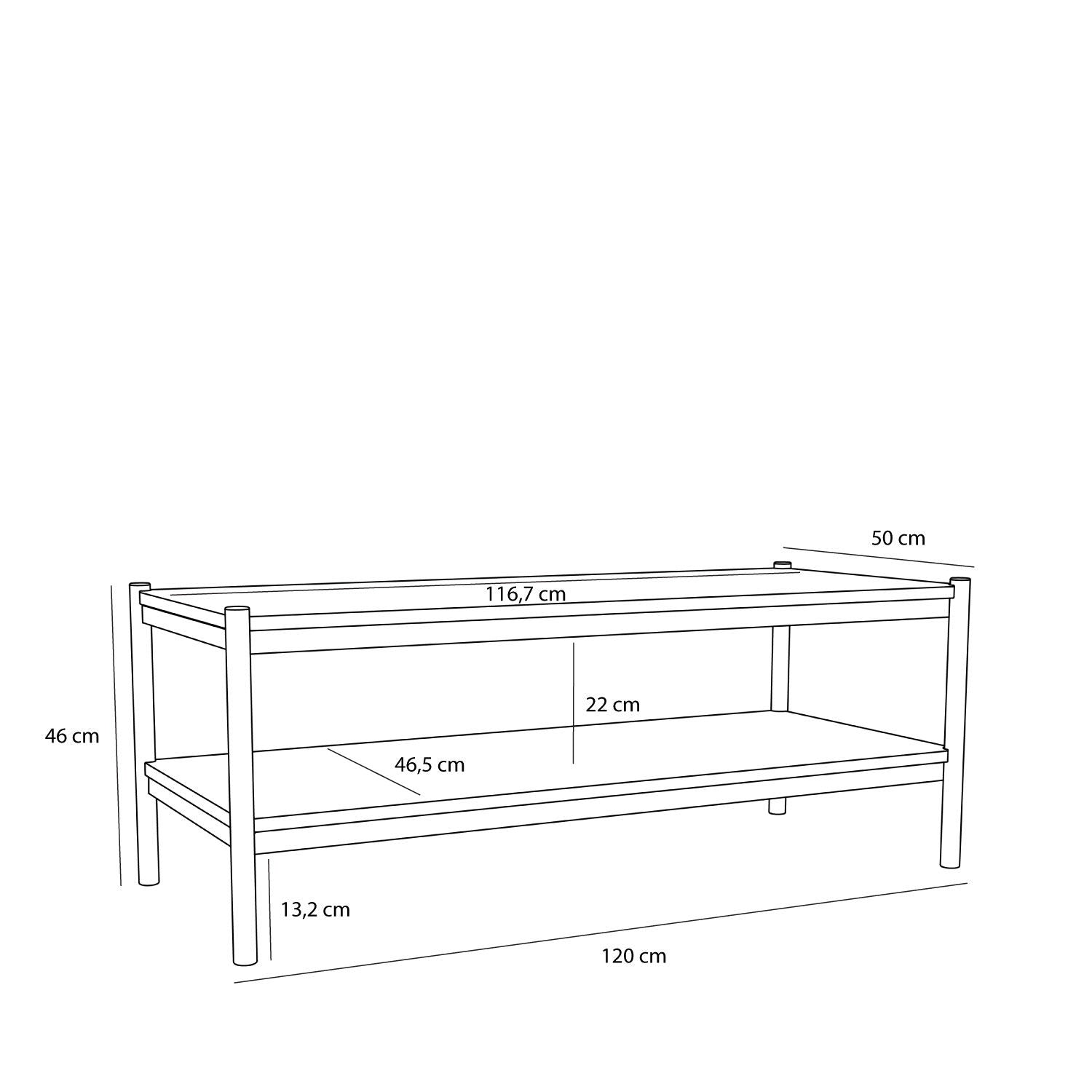 Seize Coffee Table Natural
