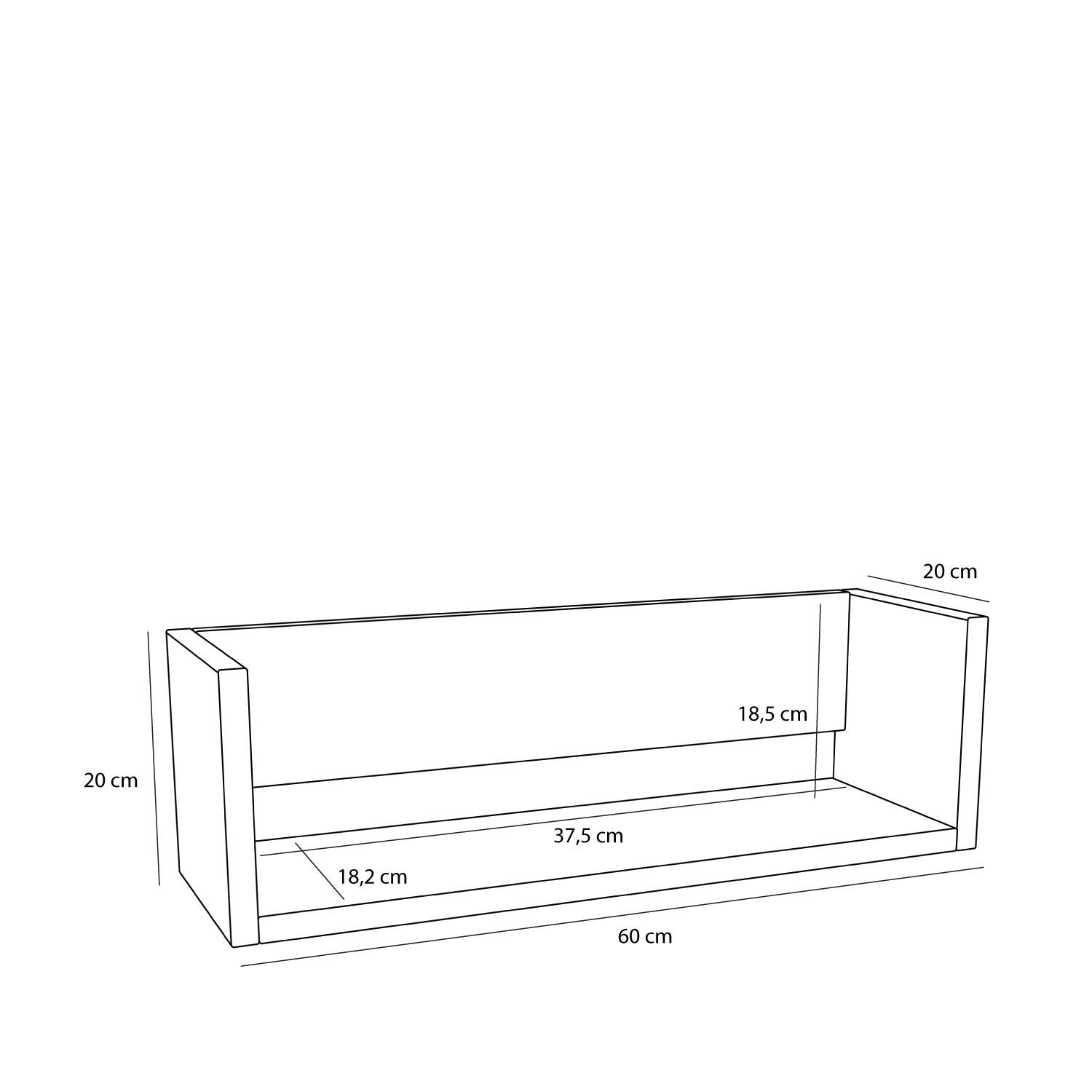 Gap Shelf Natural - Bambuá