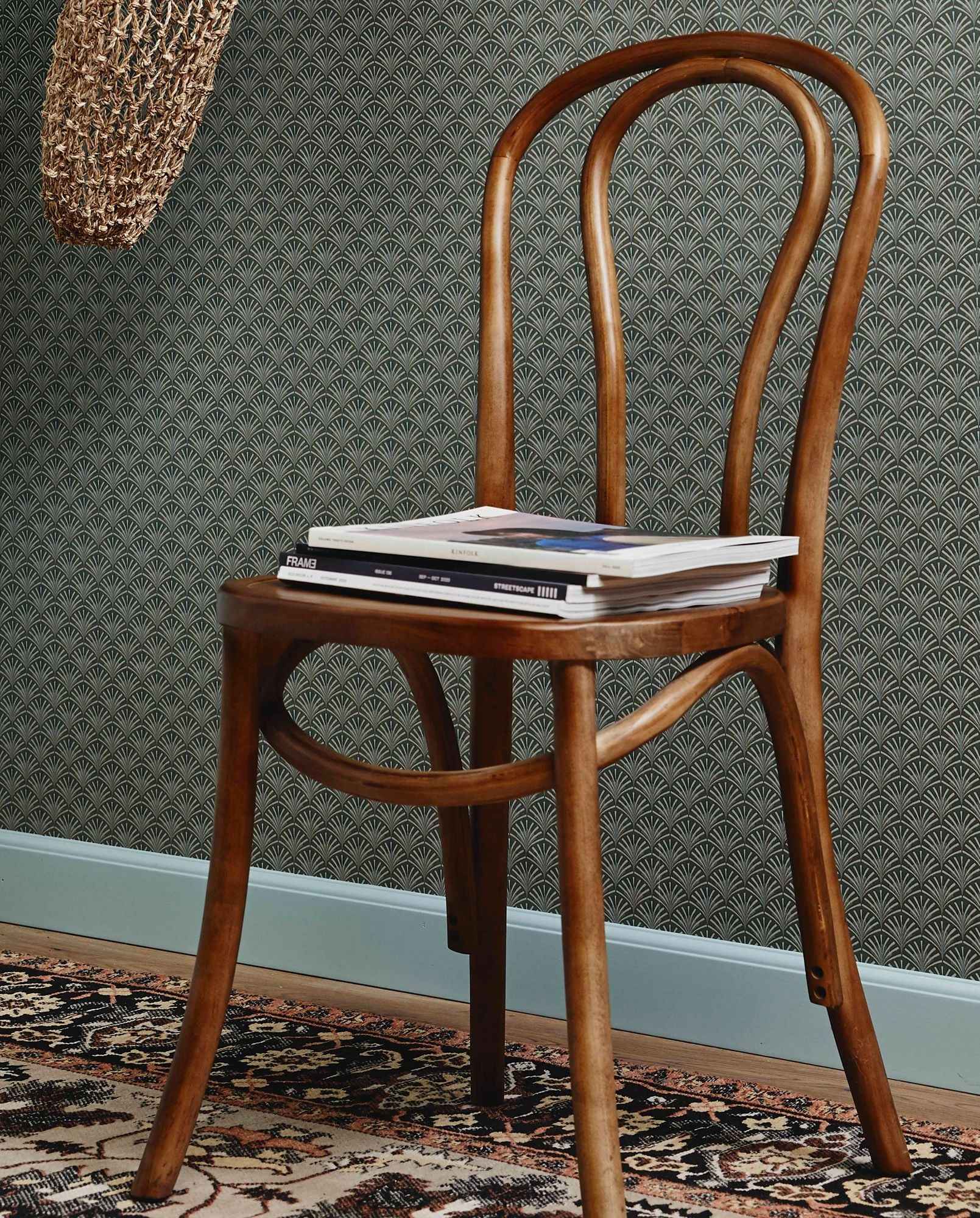 BISTRO chair, brown wood