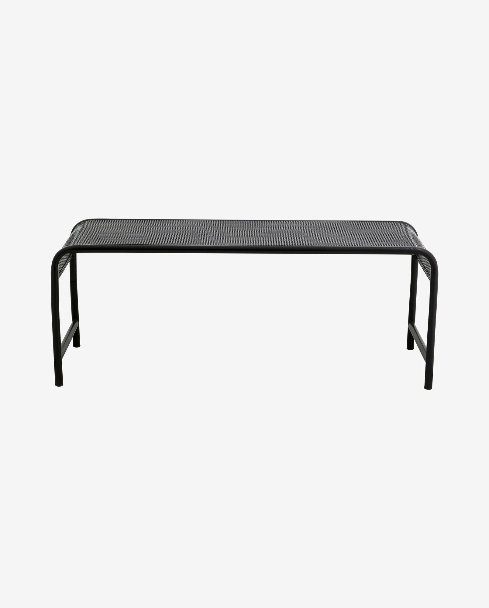 BRENTA outdoor bench - black - Bambuá
