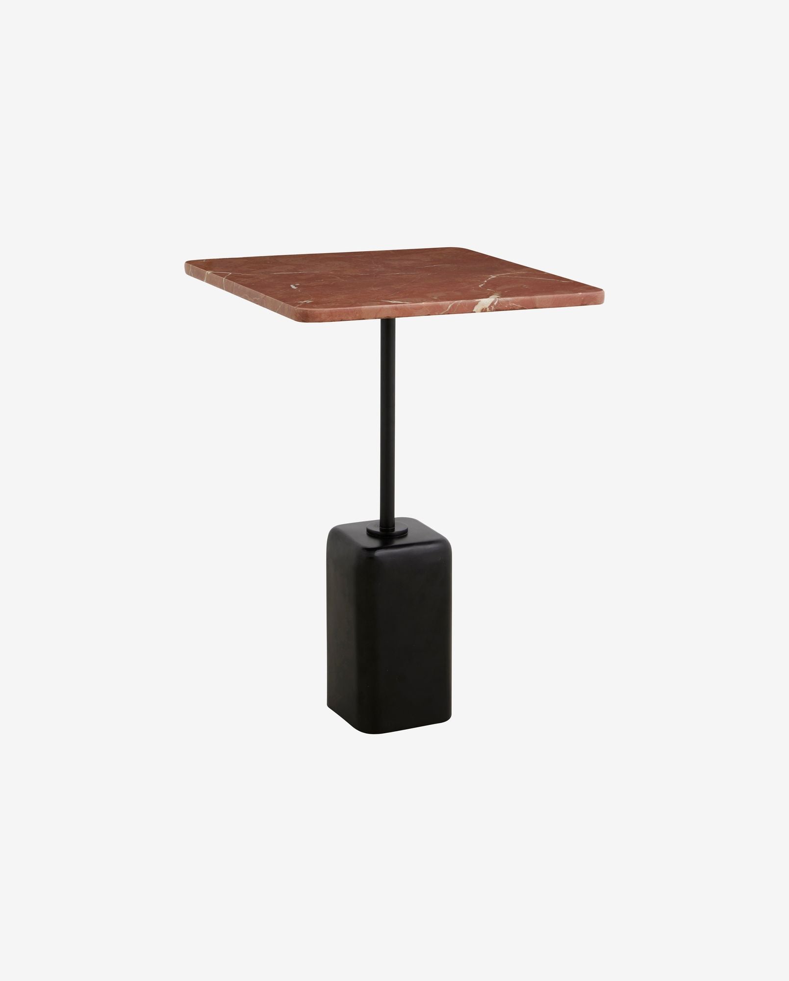 CHAO side table, marble - rust - Bambuá
