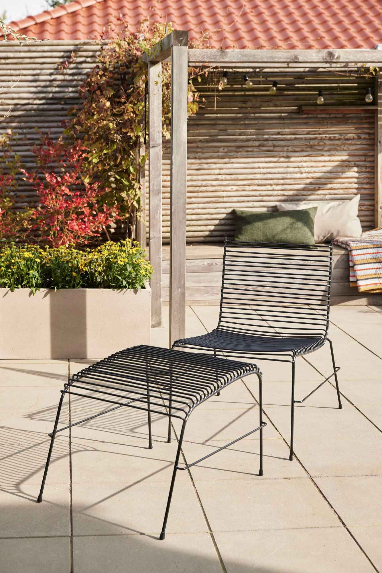 Hübsch Pavilion Plaid Stripe Ochre/Multicolour