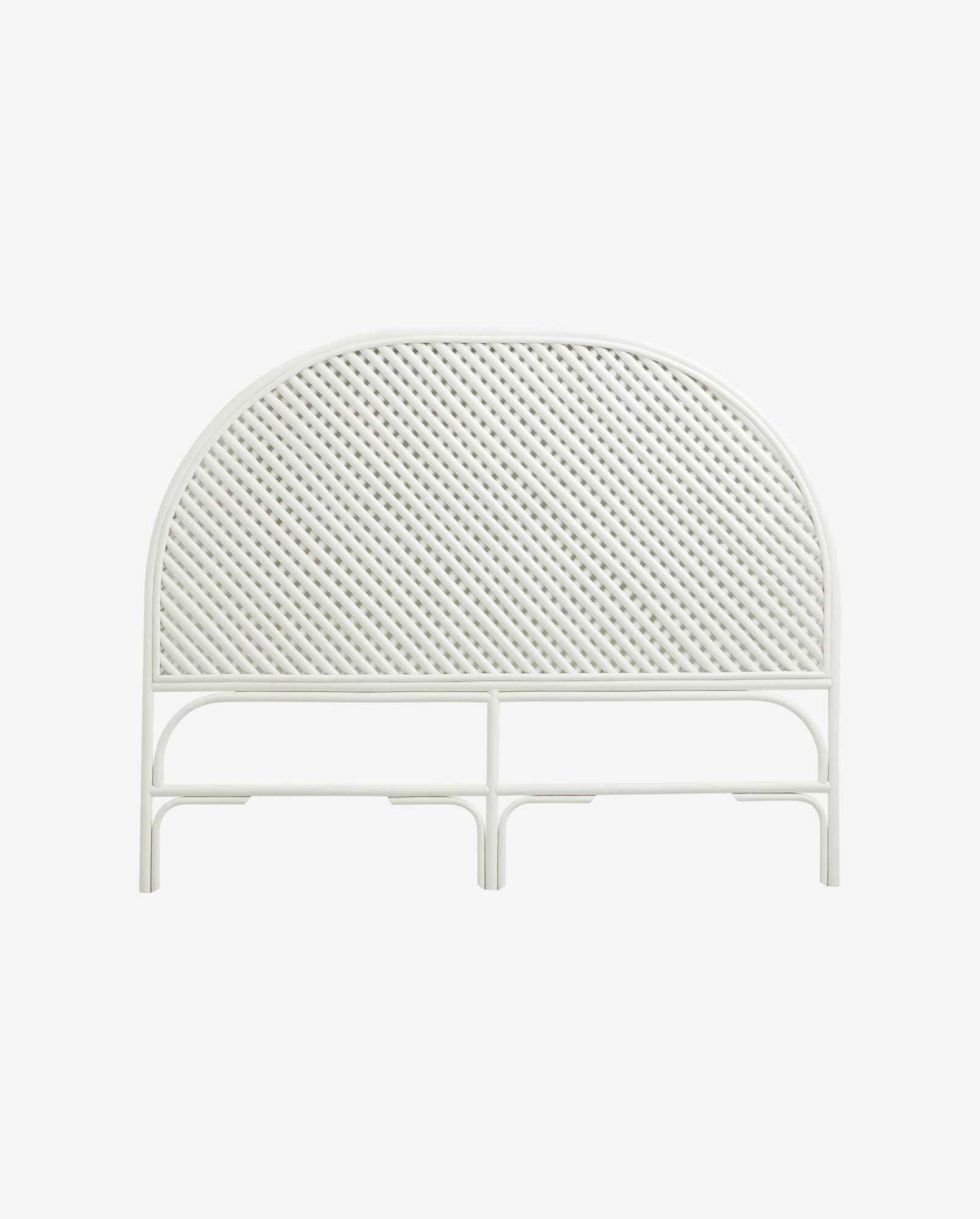 PHAI head board, rattan - white