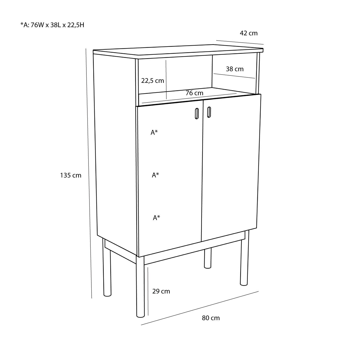 Ulterior Cabinet Natural - Bambuá