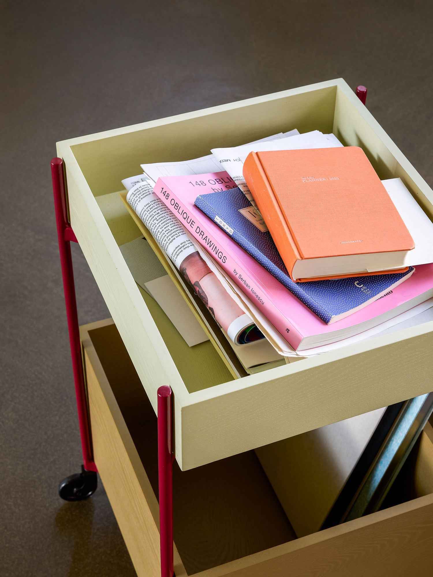 Hübsch Fresh Trolley Multicolour