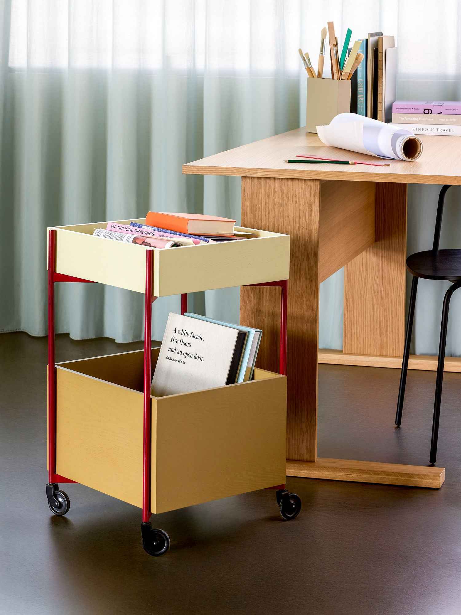 Hübsch Fresh Trolley Multicolour