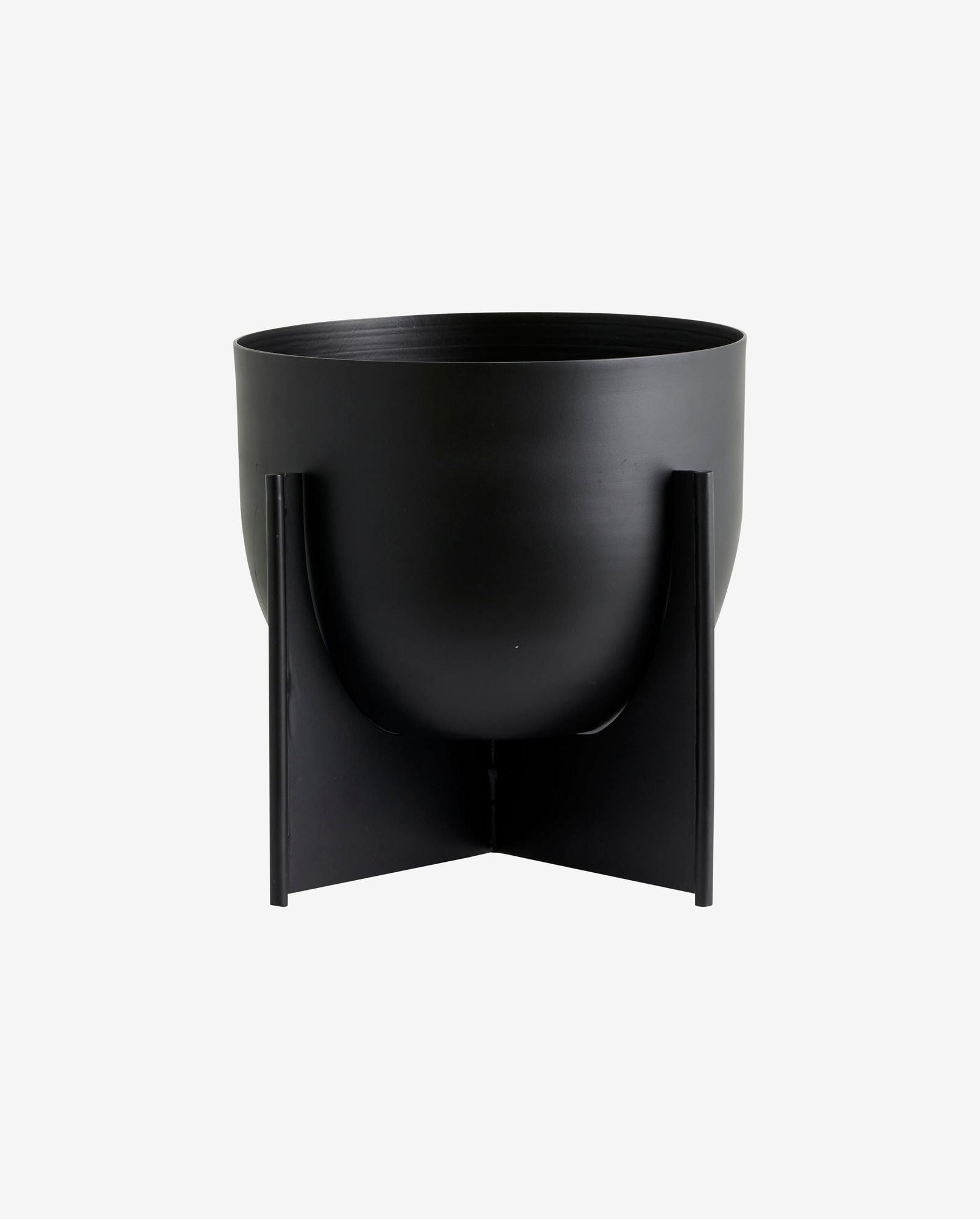 CACELA planter, S, aluminum - anthracite - Bambuá