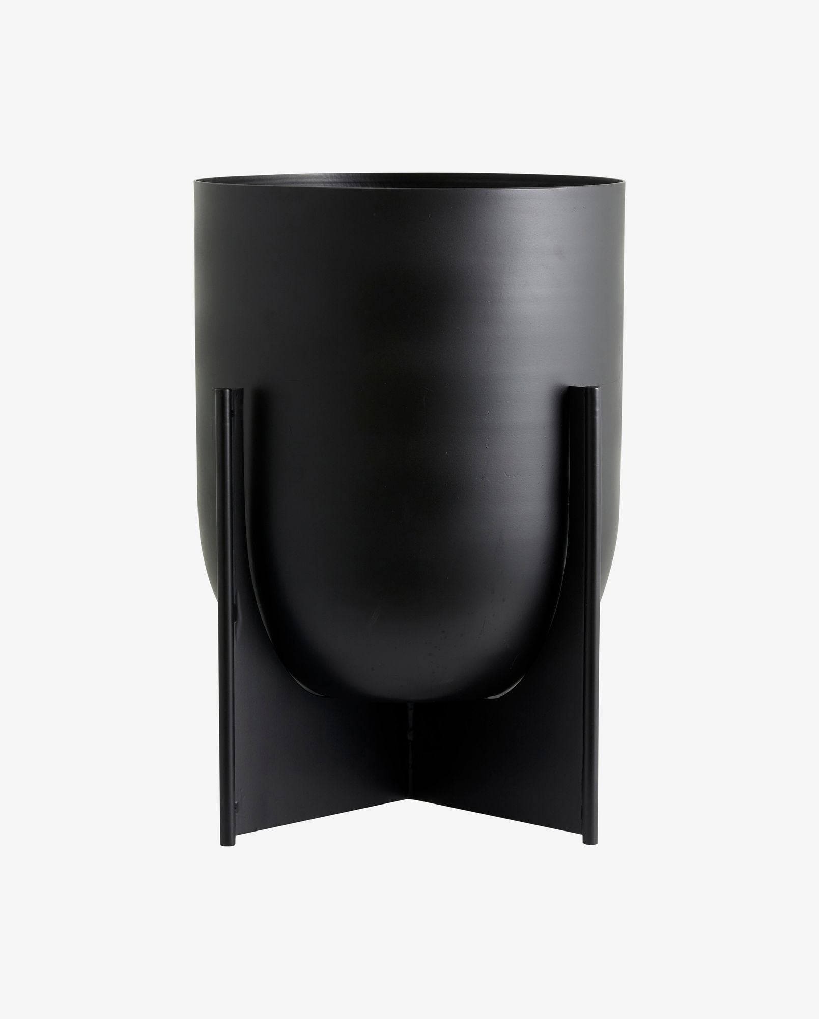 CACELA planter, M, aluminum - anthracite - Bambuá