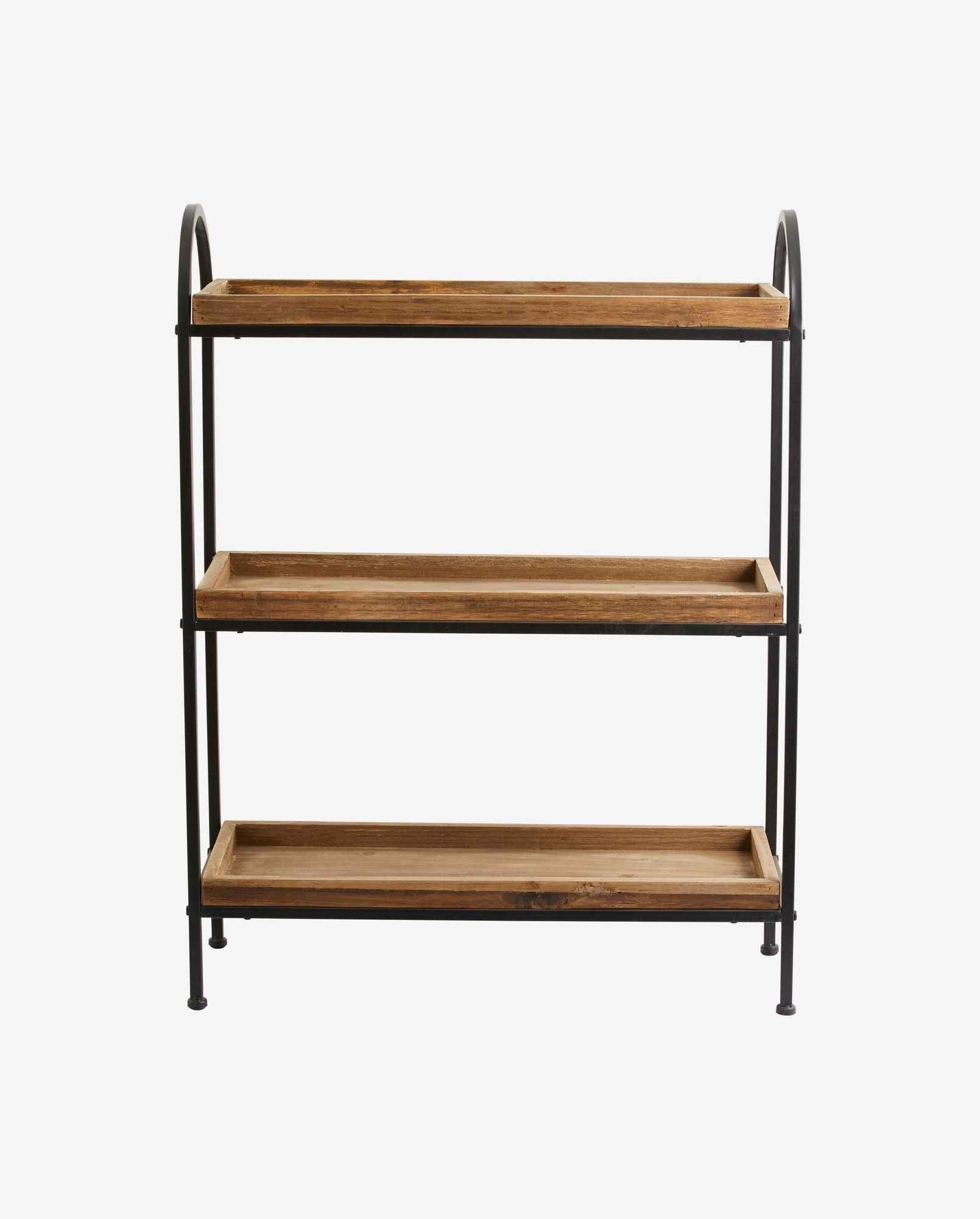 PATNA iron rack - wood
