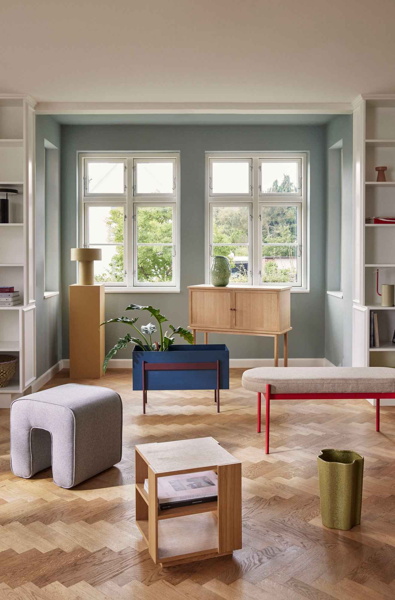 Hübsch Merge Side Table Natural