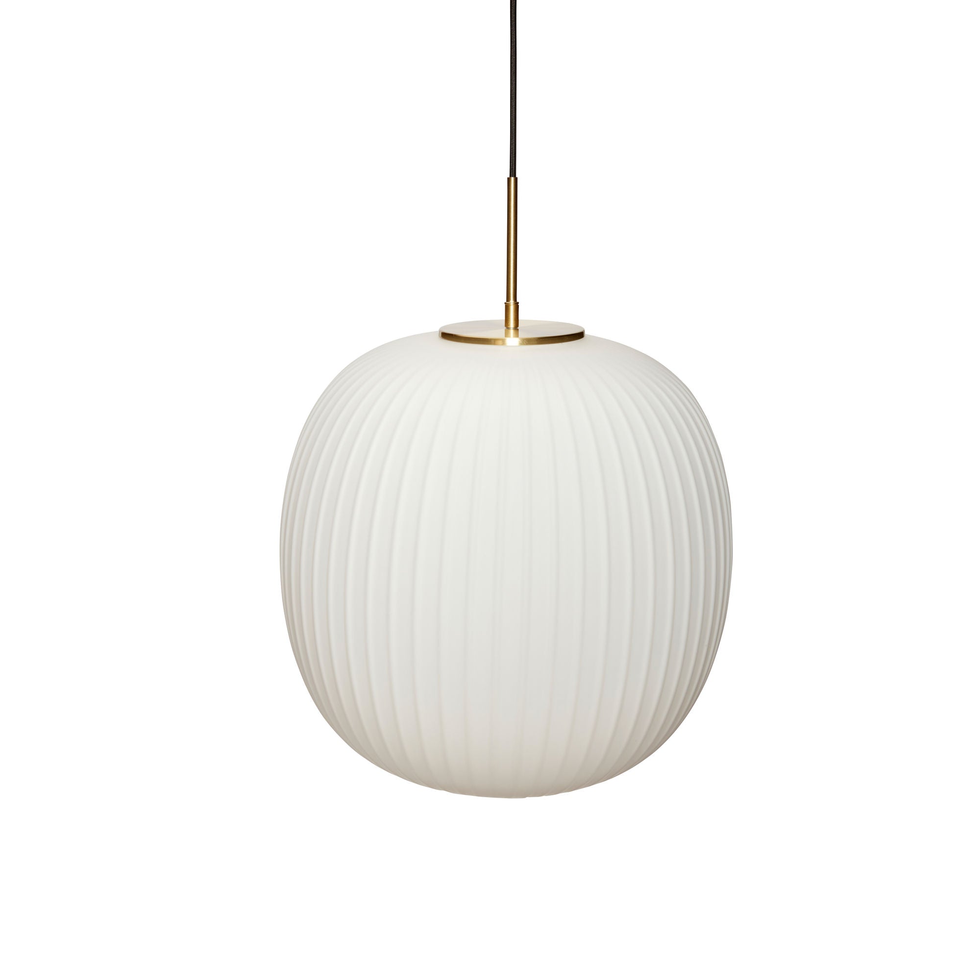 Serene Pendant Ø42 White - Bambuá