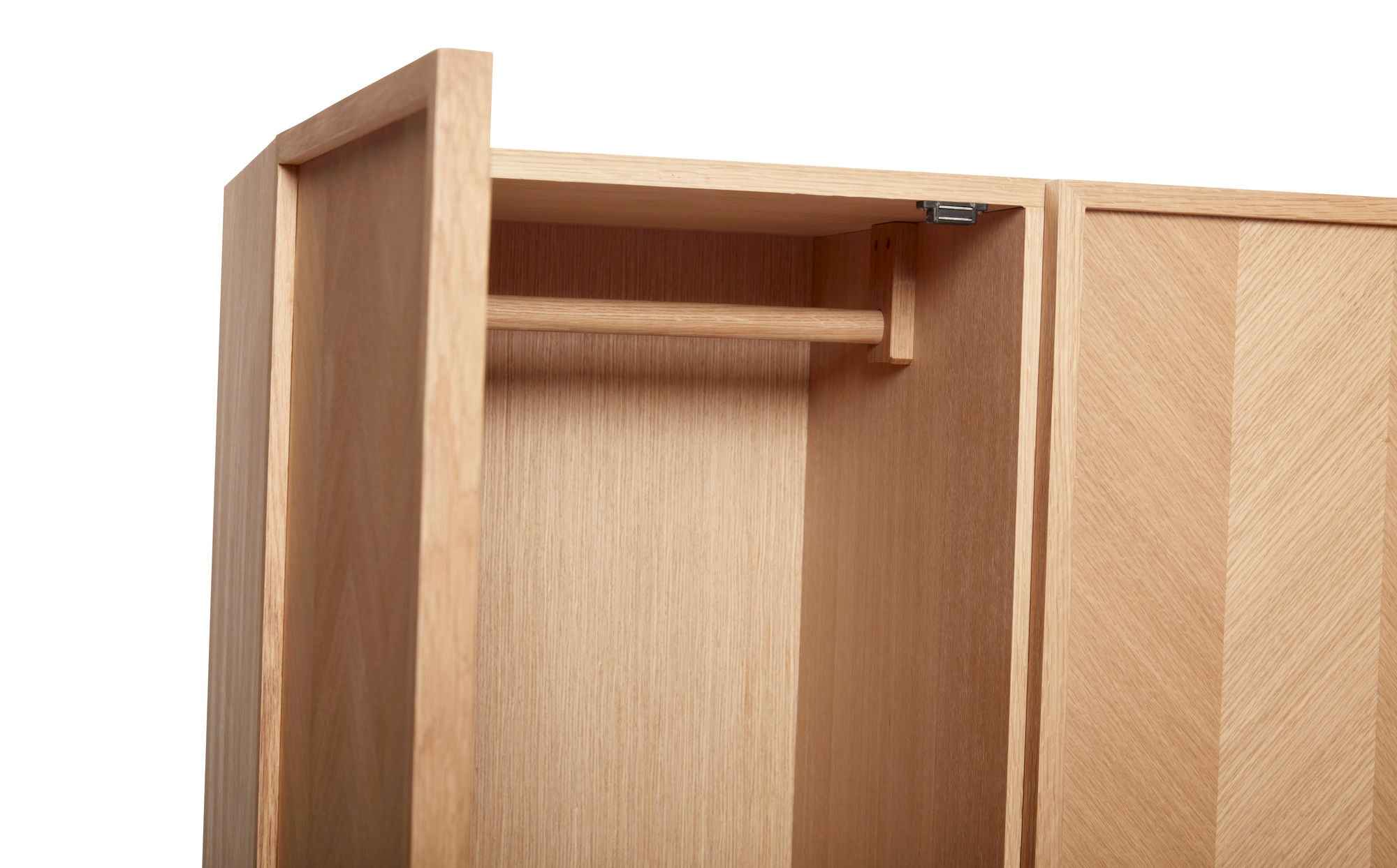 Herringbone Wardrobe Large Natural