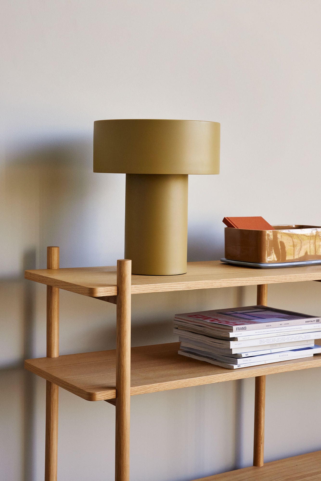 Aki Table Lamp Khaki - Bambuá