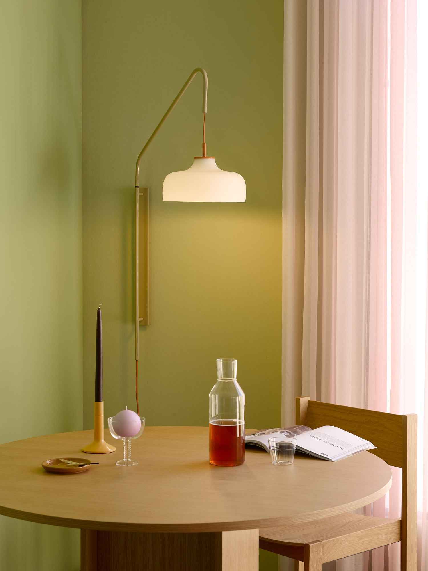 Hübsch Current Wall Light Sand