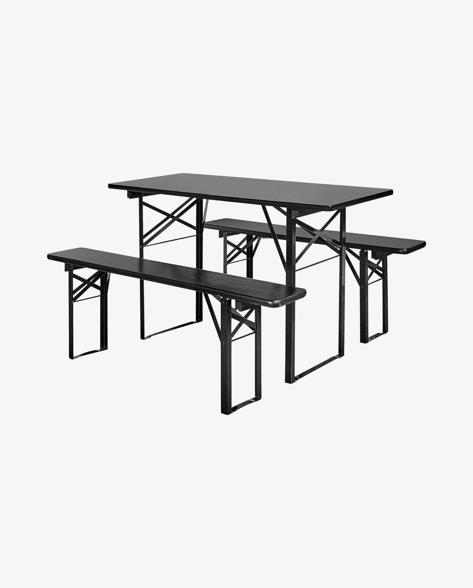 Table/bench set - black, s/3, S
