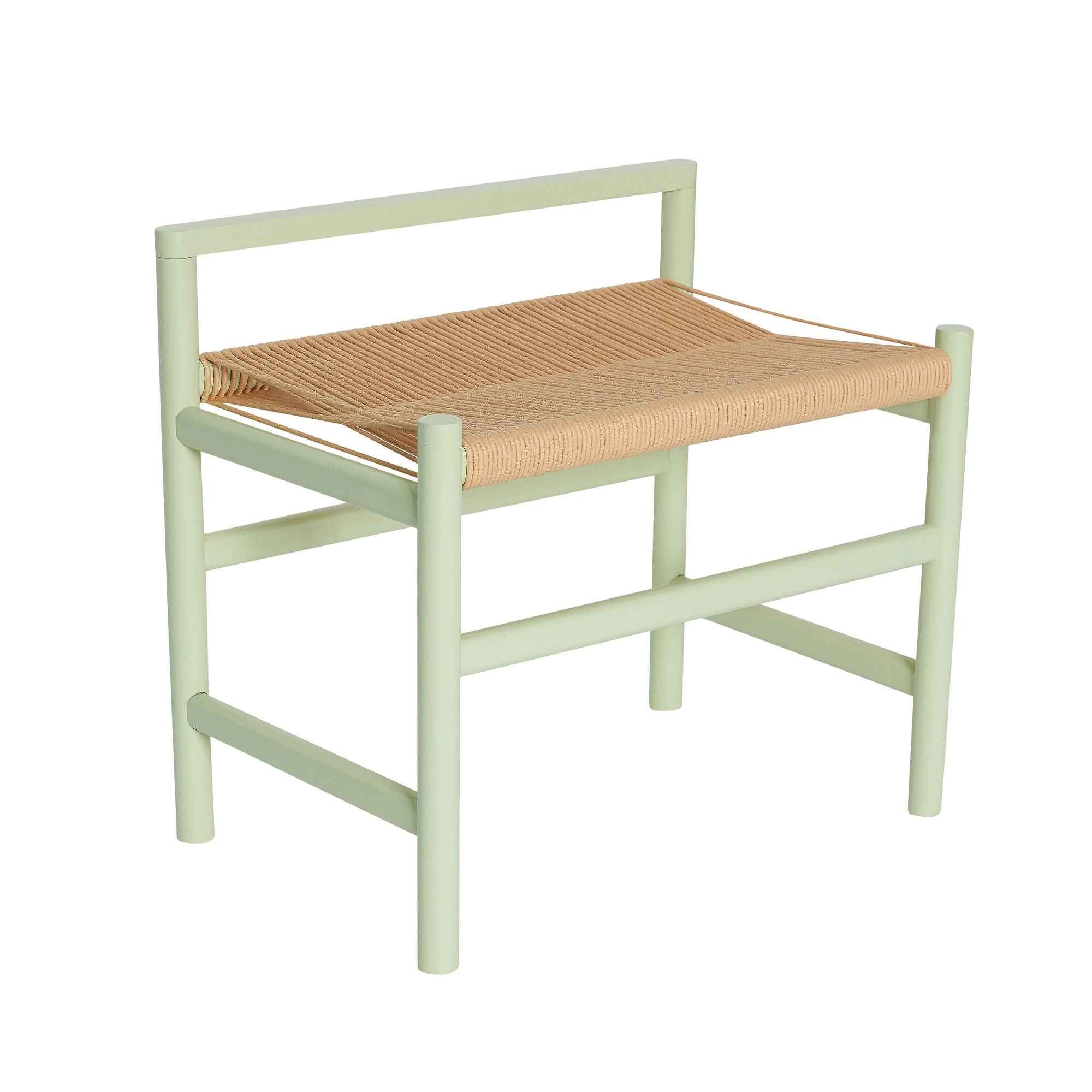 Hübsch Heritage Bench Small Light green