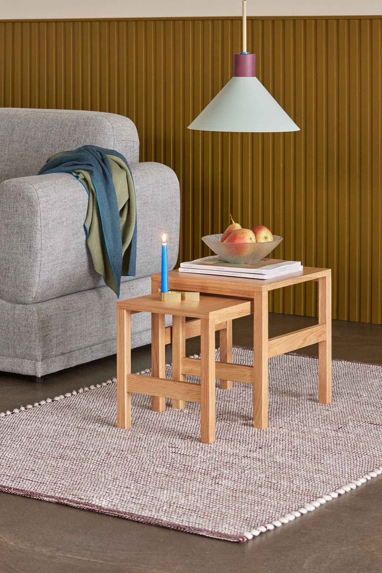 Hübsch Crayon Lamp Blue