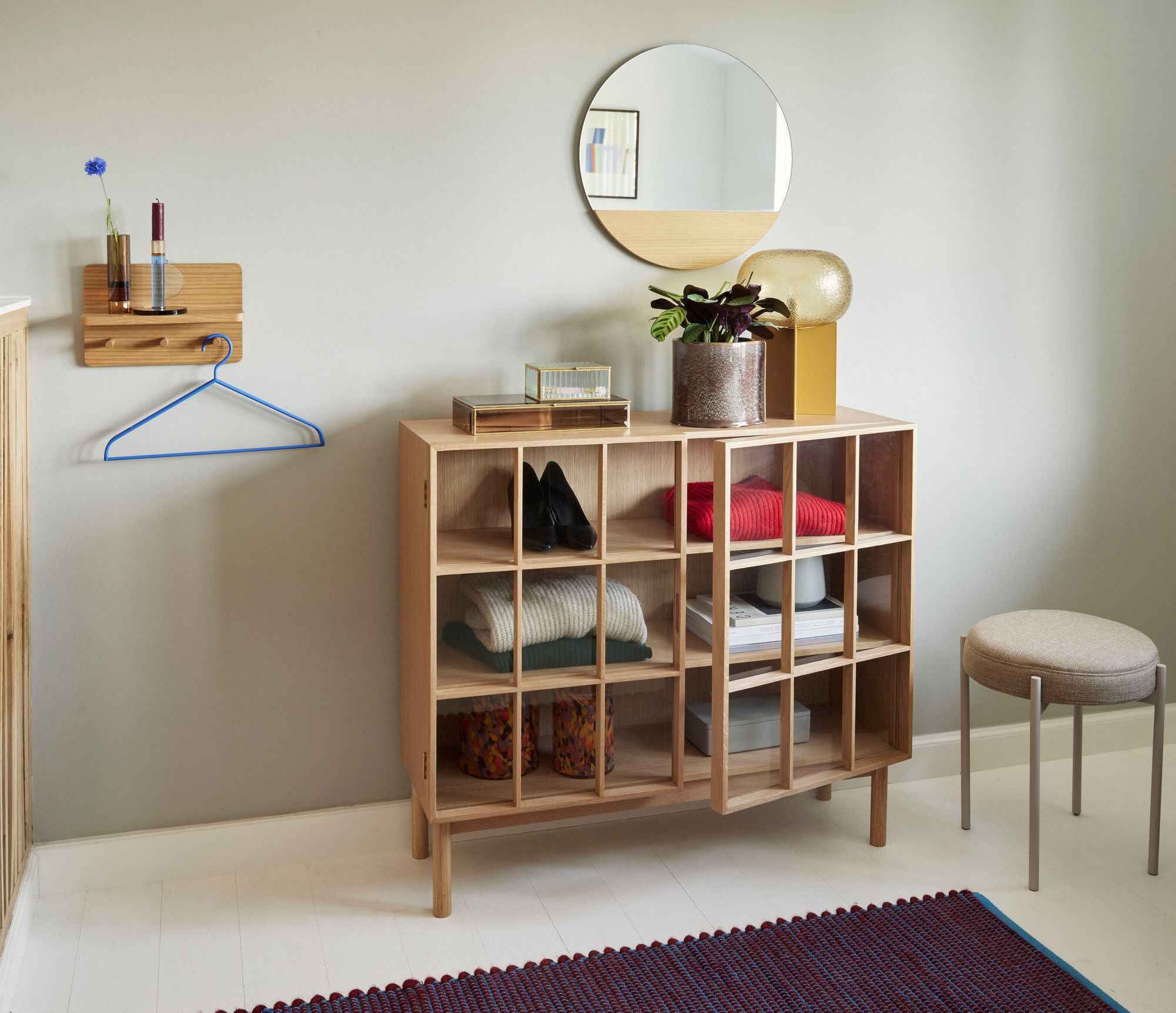 Hübsch Shoji Cabinet Wide Natural