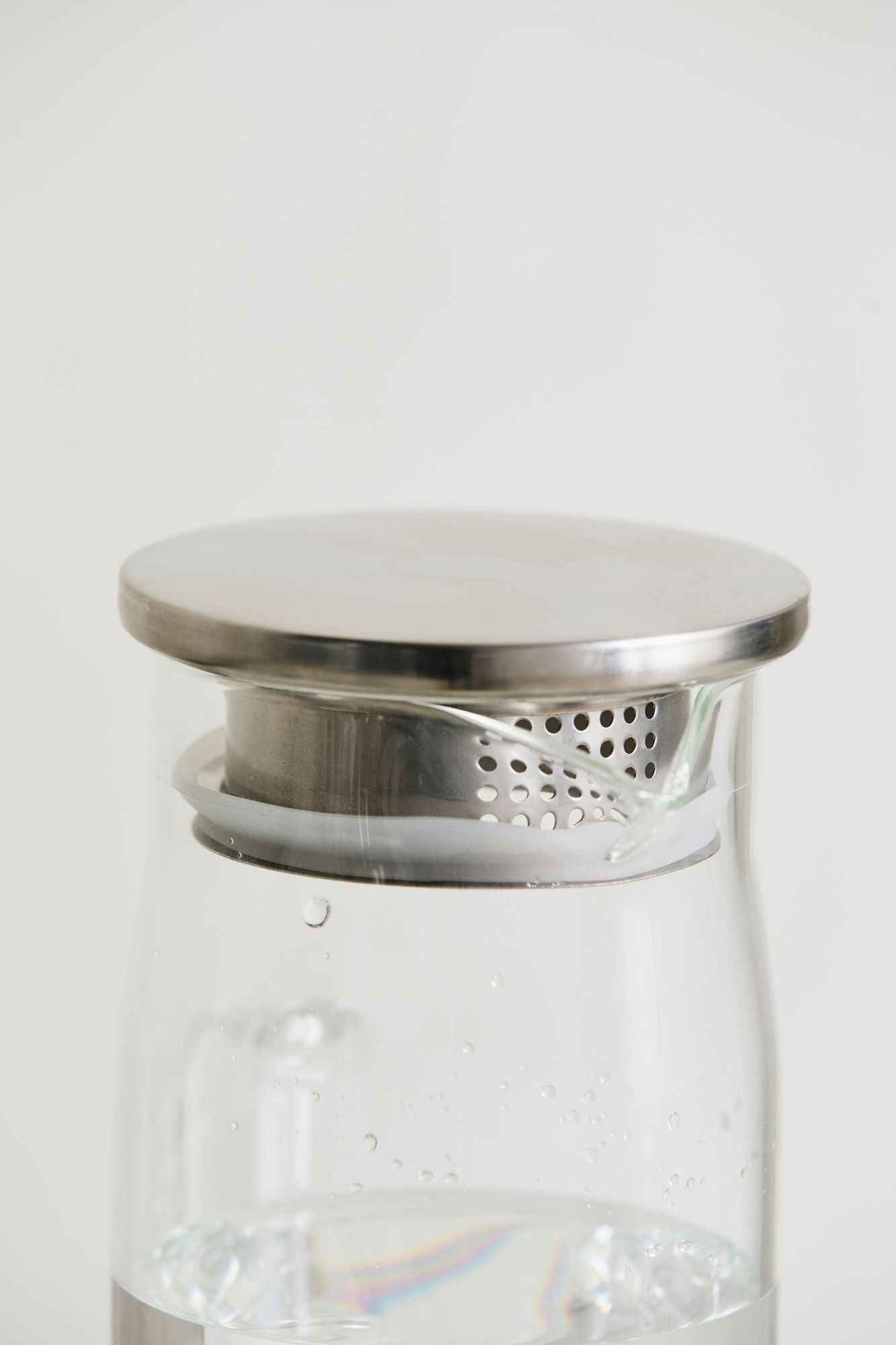 CHIVES jug, glass - clear