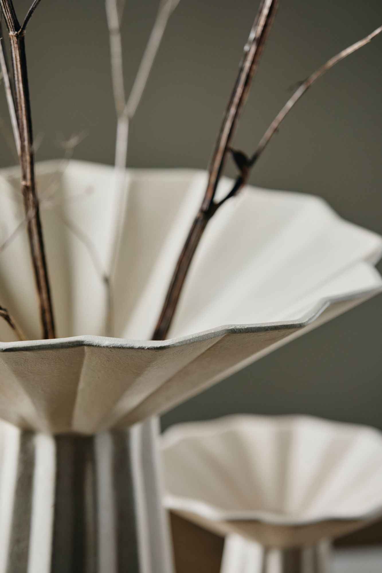 MINU vase, L - ivory