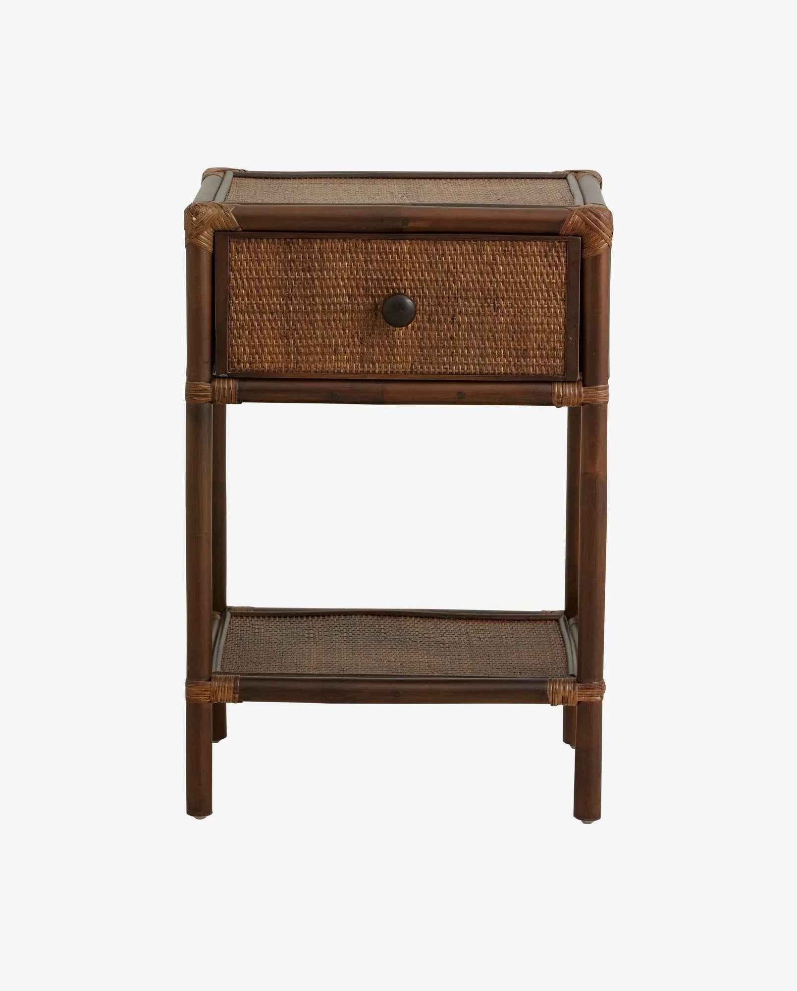 HAYES side table - brown