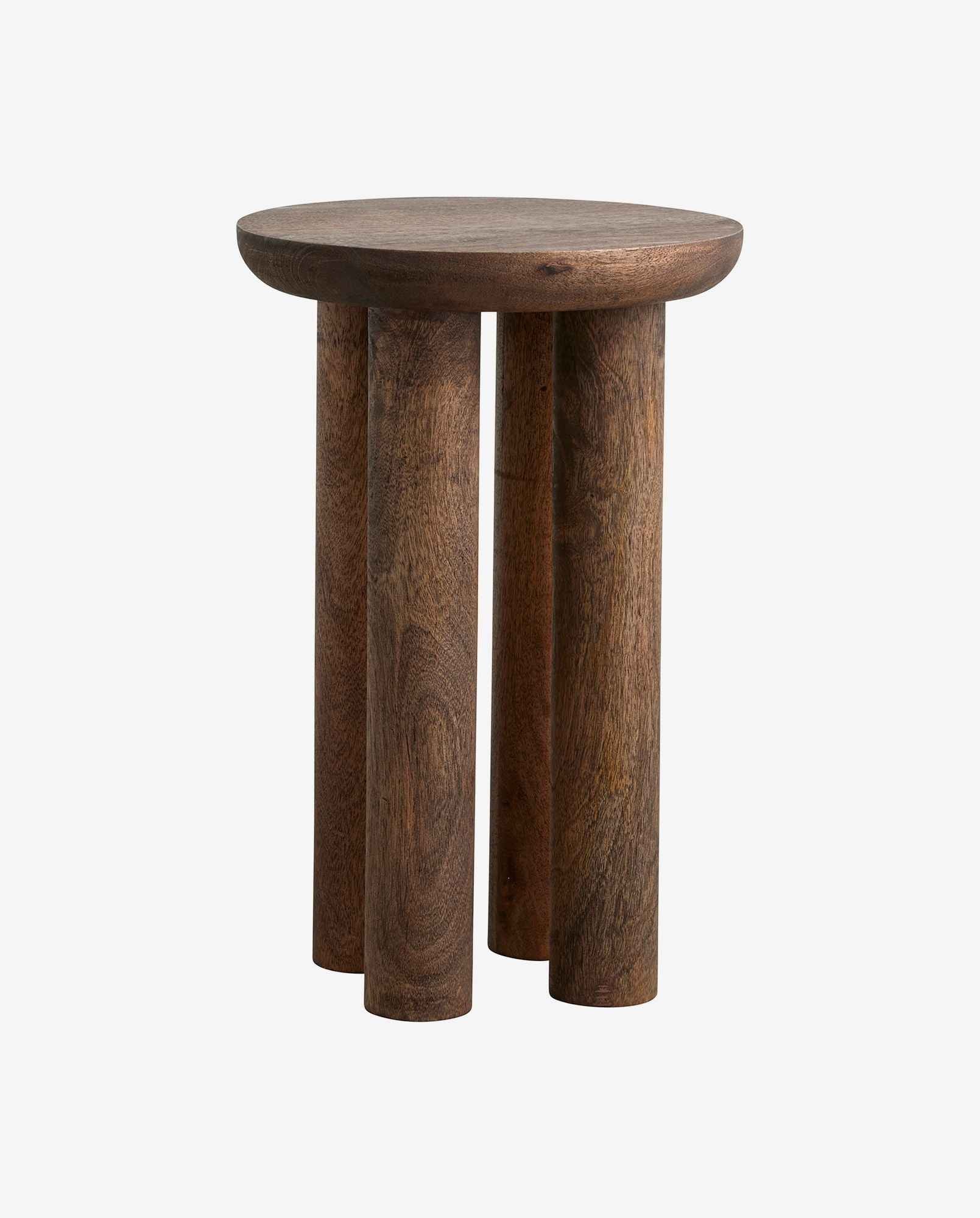 HELIN side table - dark brown