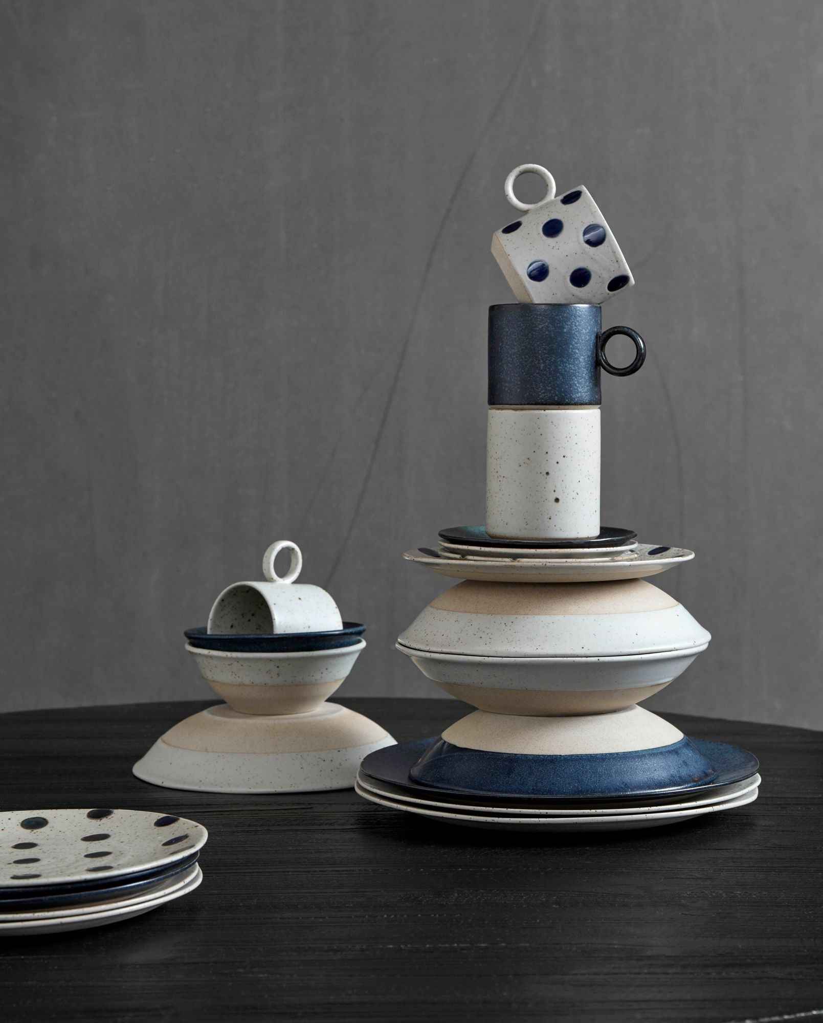 GRAINY cup, L - sand