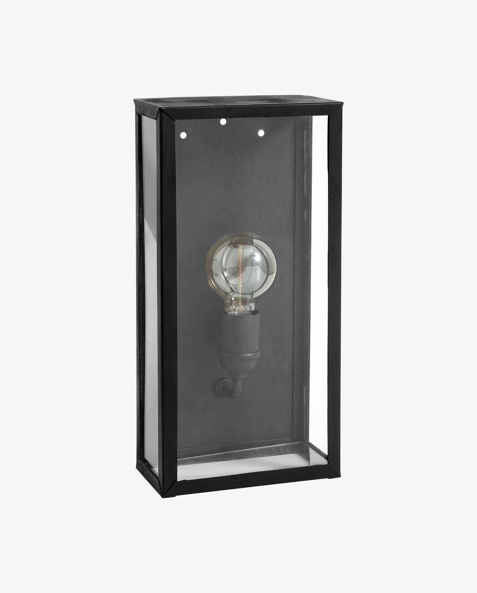 EOS wall lamp, outdoor - black