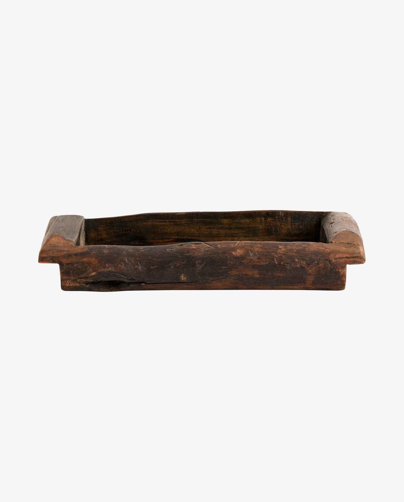 CONDO wooden dish - dark brown, recycled