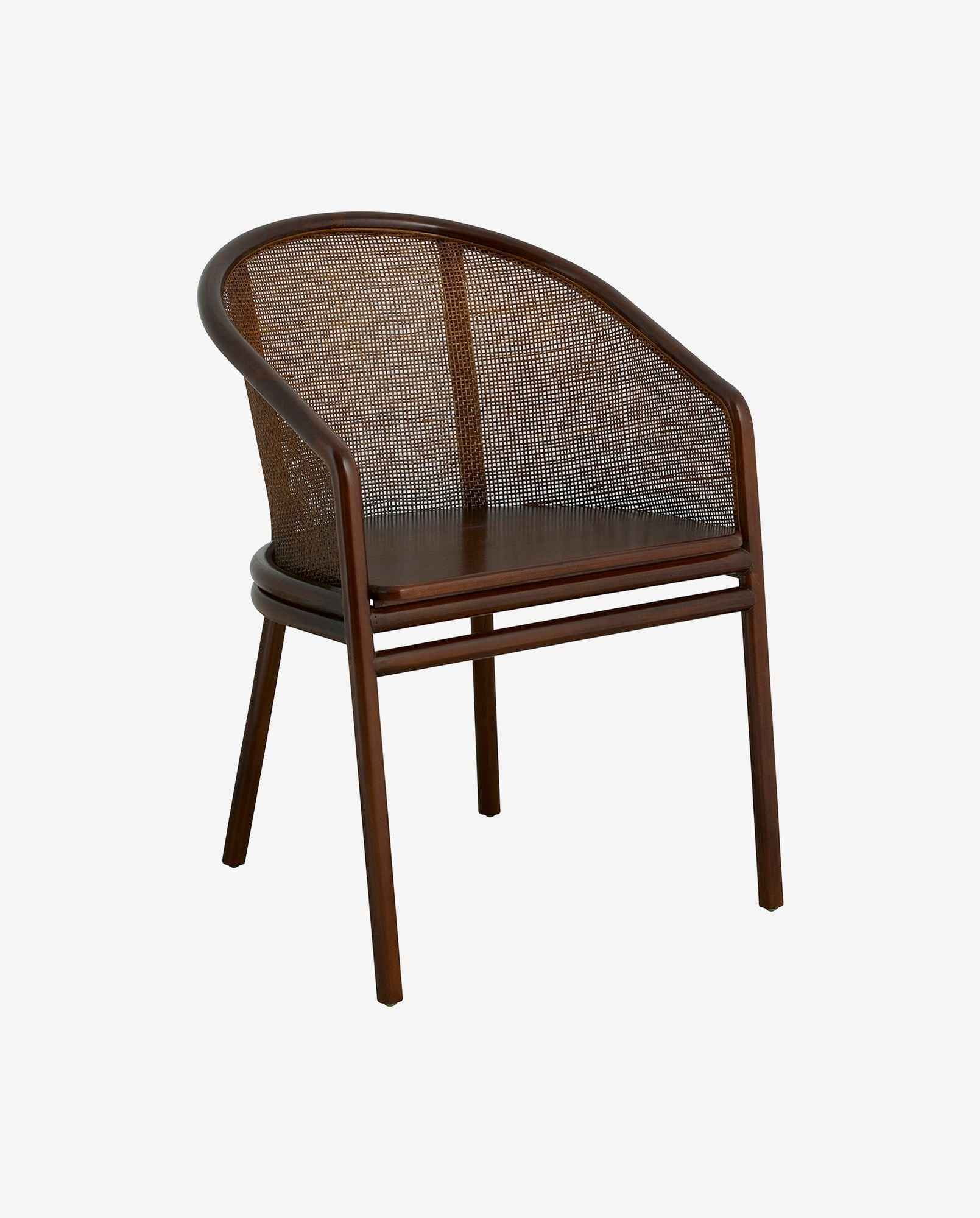 MOSSO dinner chair, dark brown