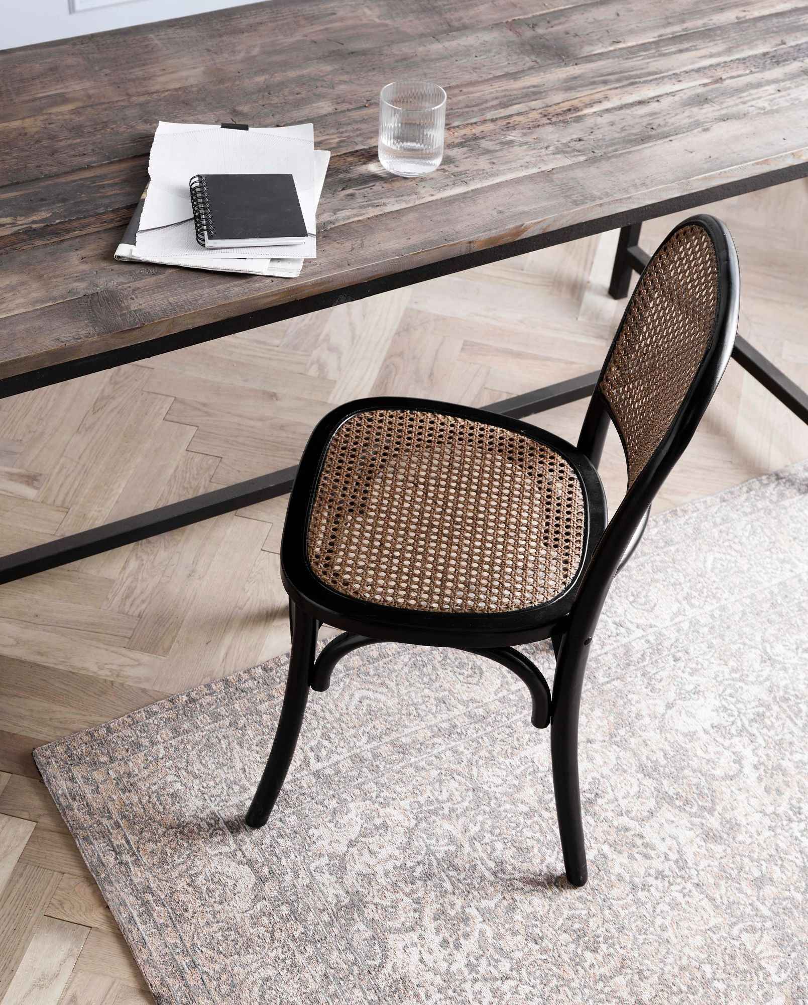 WICKY chair, black