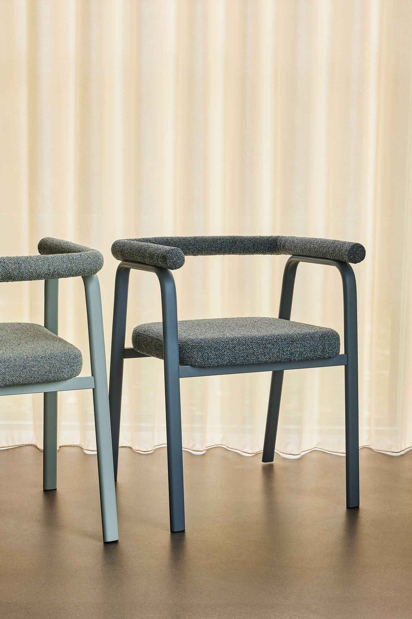 Ecto Dining Chair Grey - Bambuá